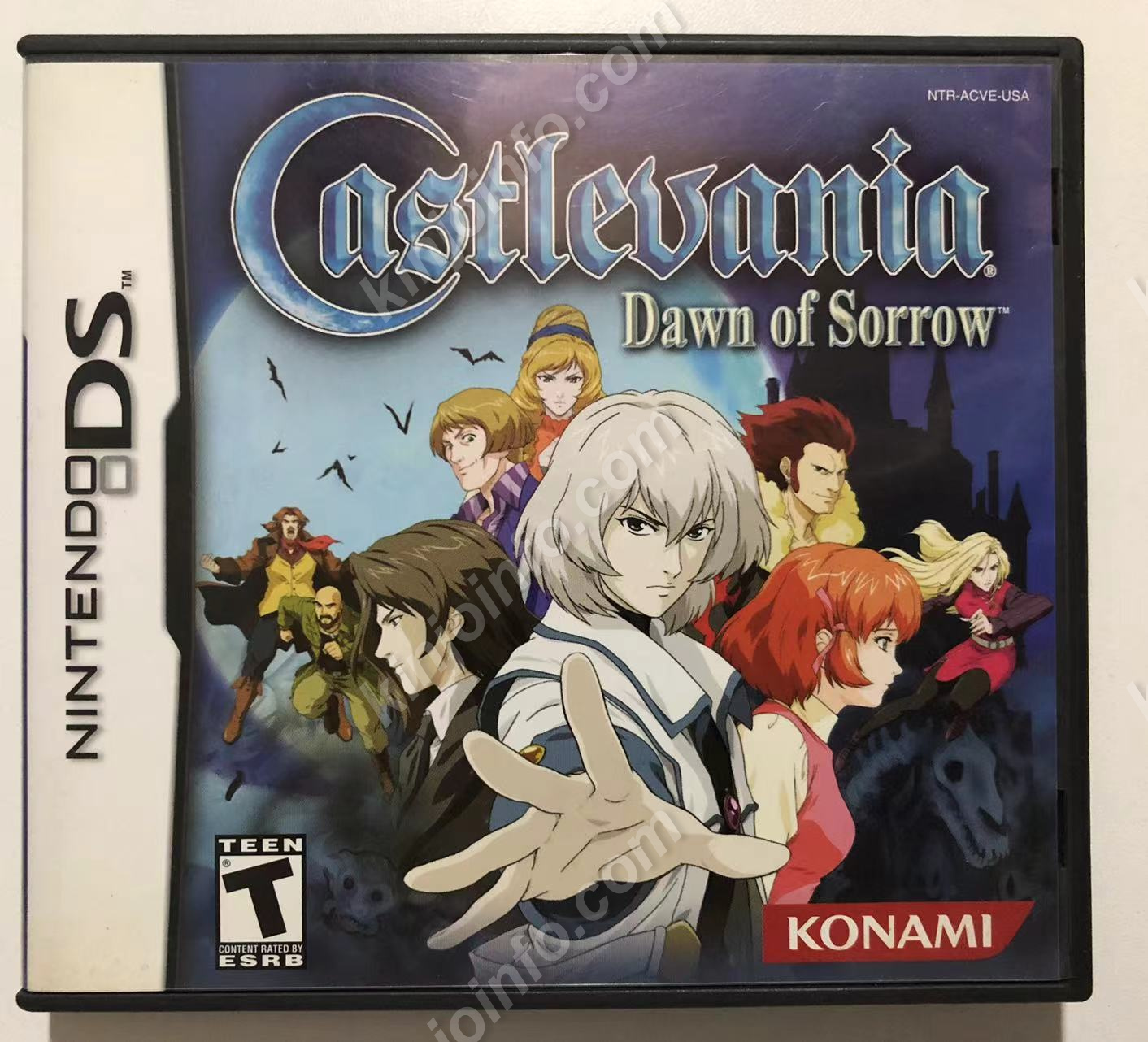 Castlevania: Dawn of Sorrow（悪魔城ドラキュラ 蒼月の十字架）【中古美品・DS北米版】