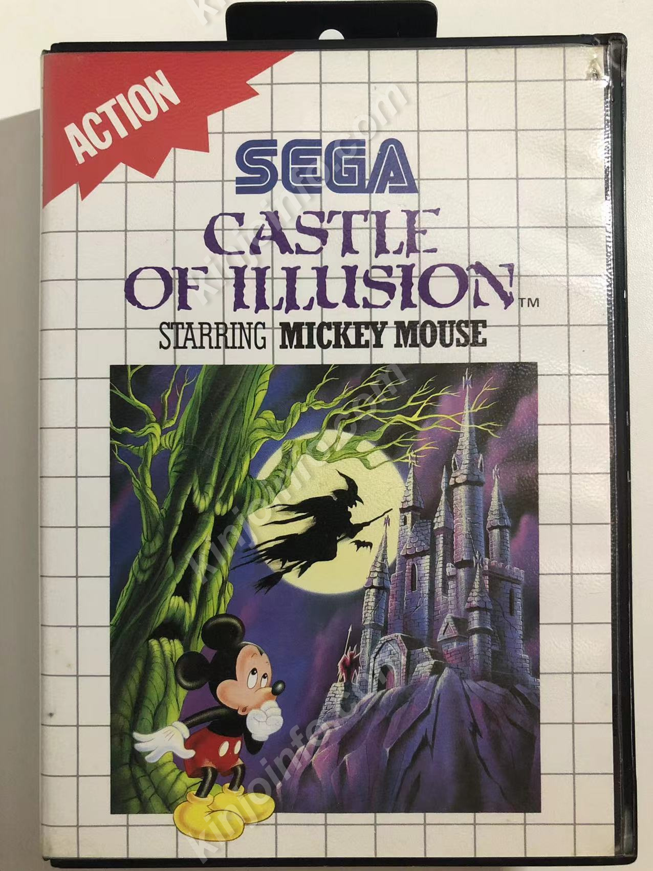 Castle of Illusion Starring Mickey Mouse【中古美品・SMS欧州版】