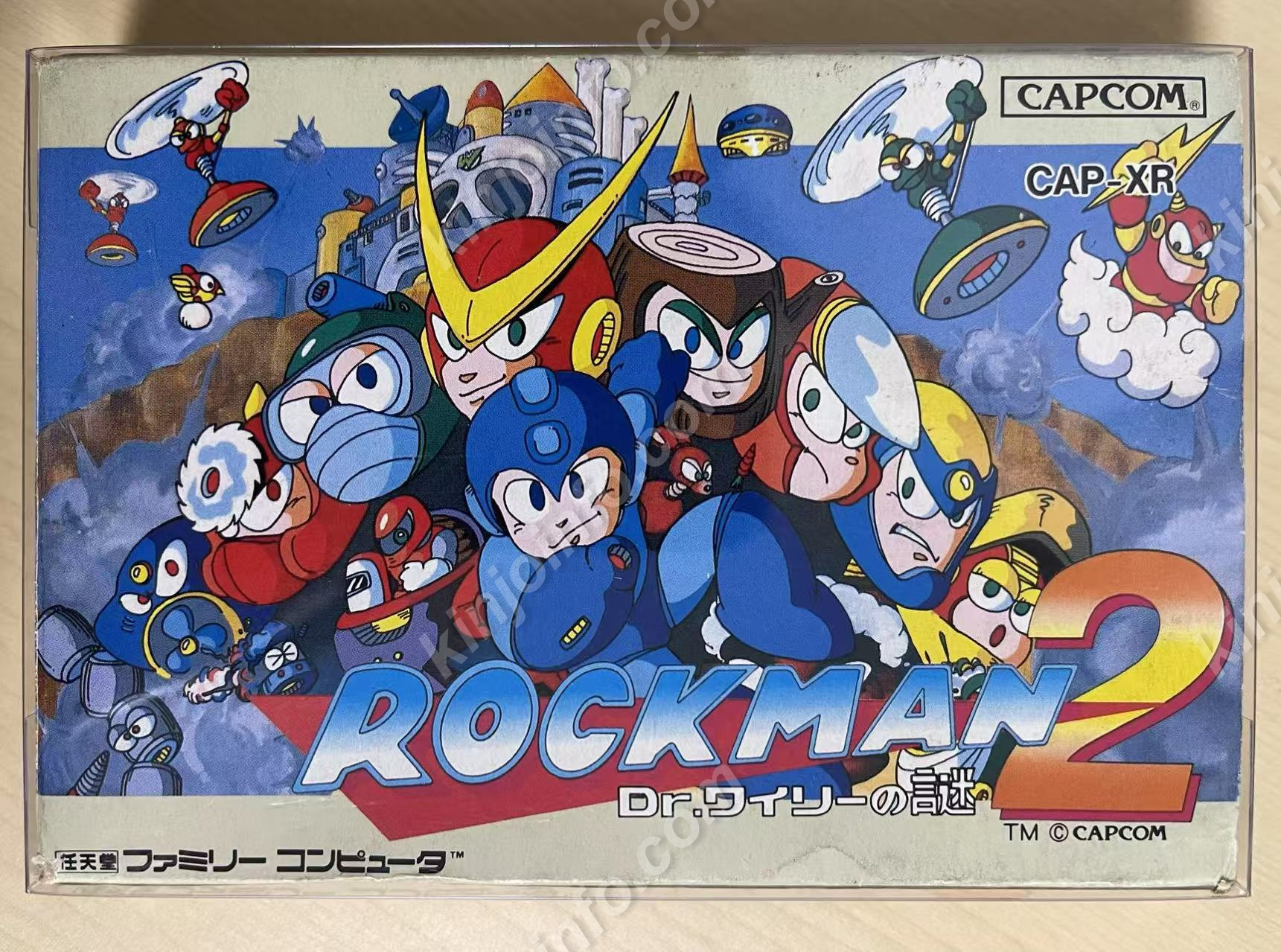 ロックマン2（Rockman 2）【中古美品・完品・FC日本版】