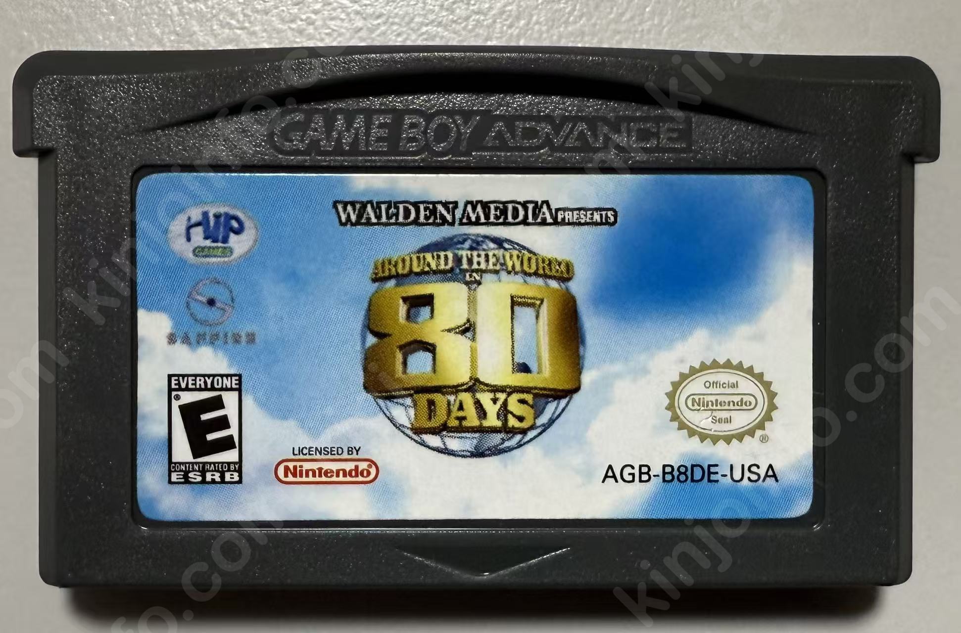 Around the World in 80 Days（80日間世界一周）【中古美品・GBA北米版】