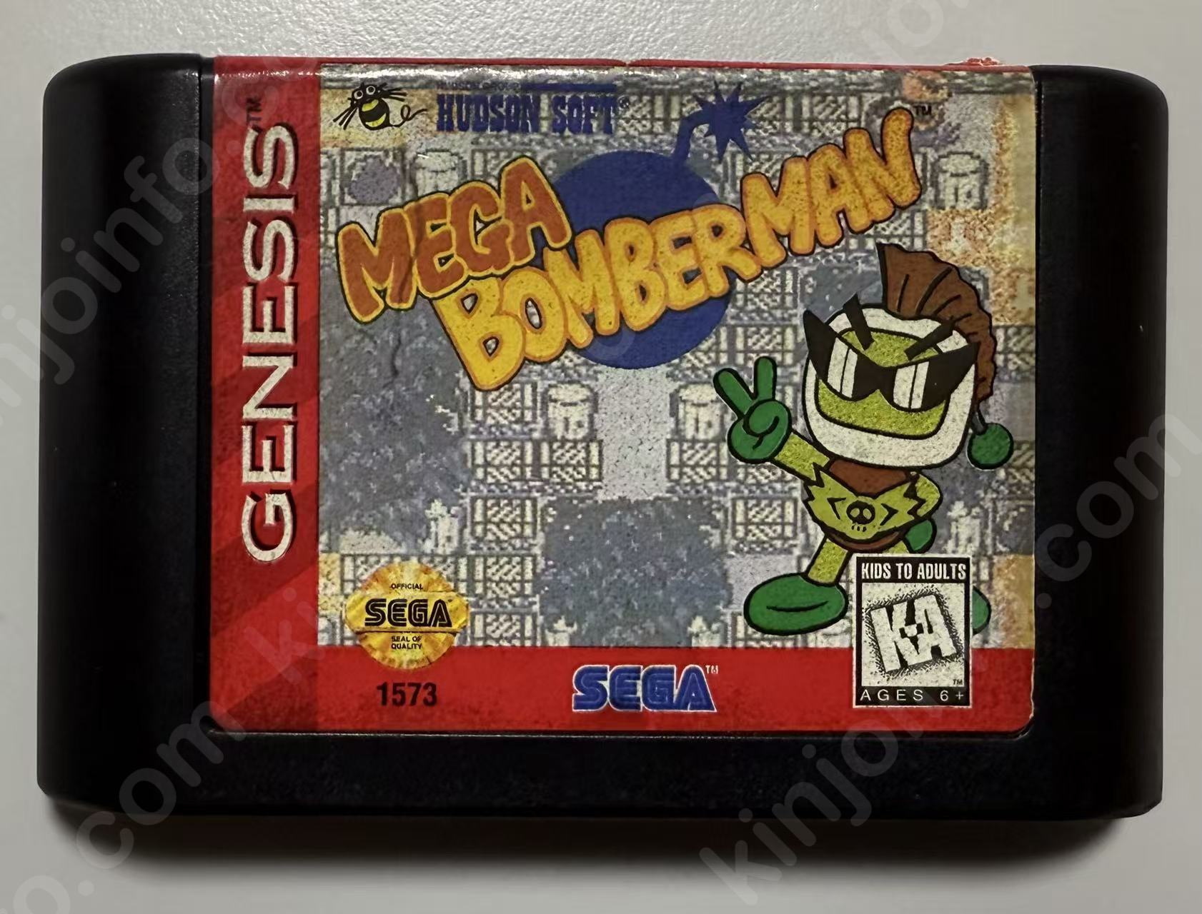 [Mega Bomberman]（メガボンバーマン）【中古・Genesis北米版】