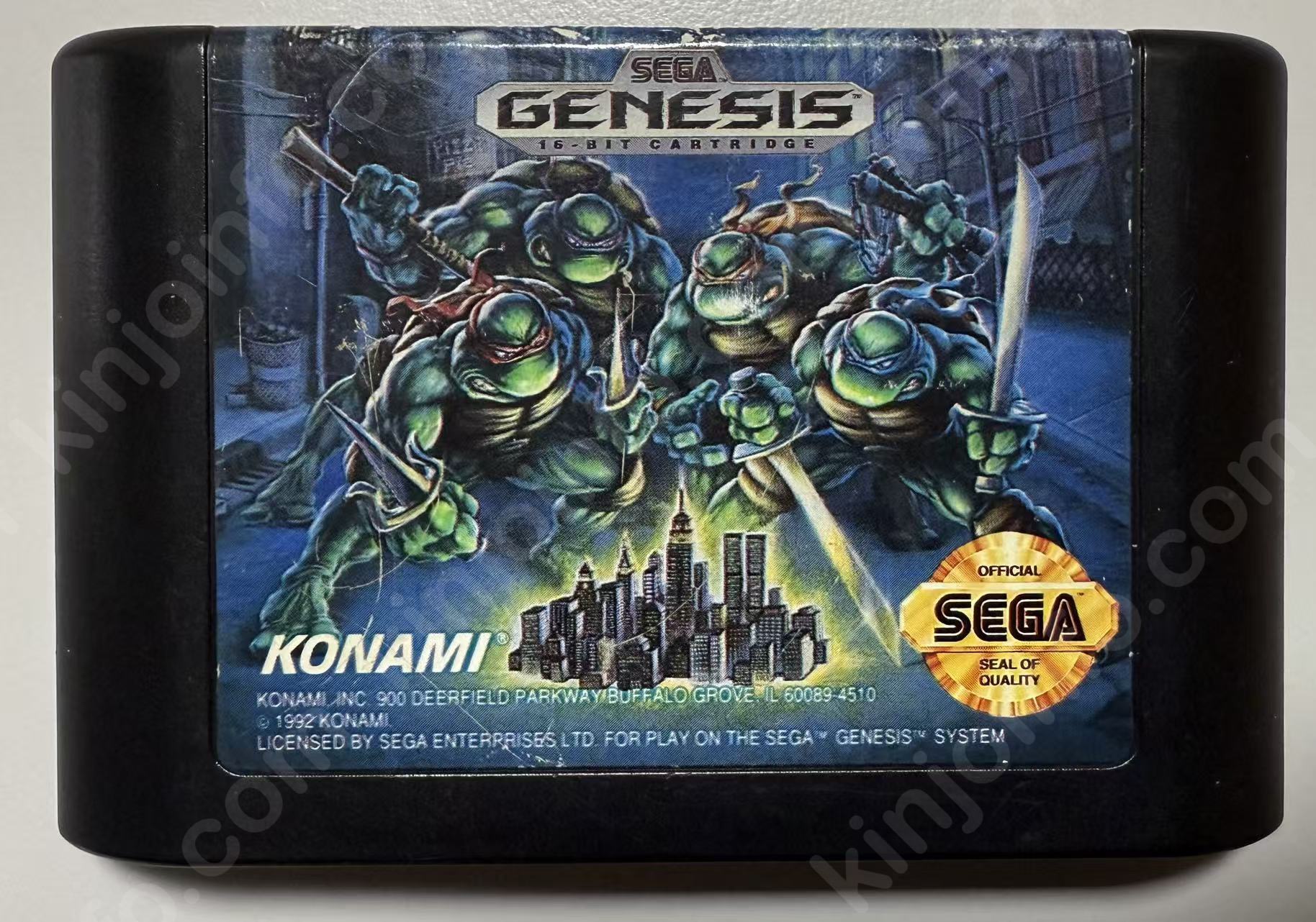 Teenage Mutant Ninja Turtles: The Hyperstone Heist（T.M.N.T. リターン オブ ザ シュレッダー）【中古・Genesis北米版】