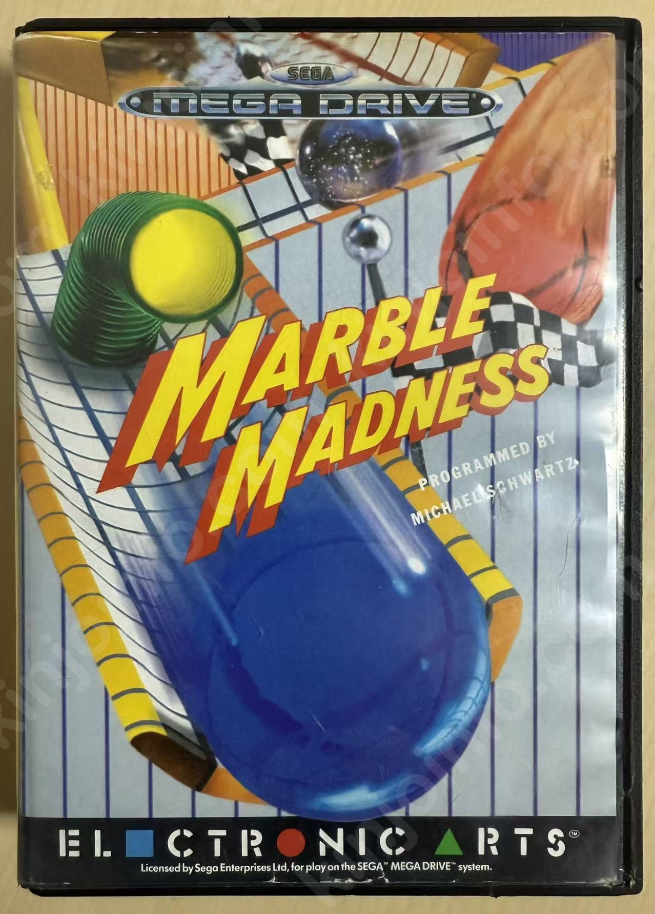 Marble Madness（マーブルマドネス）【中古・Genesis北米版】