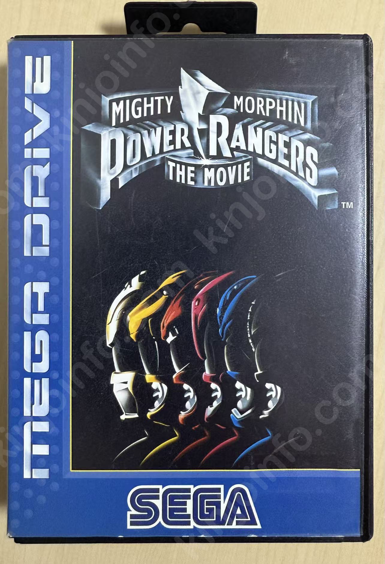 Mighty Morphin Power Rangers: The Movie（マイティ・モーフィン・パワーレンジャー ザ・ムービー）【中古美品・MD欧州版】