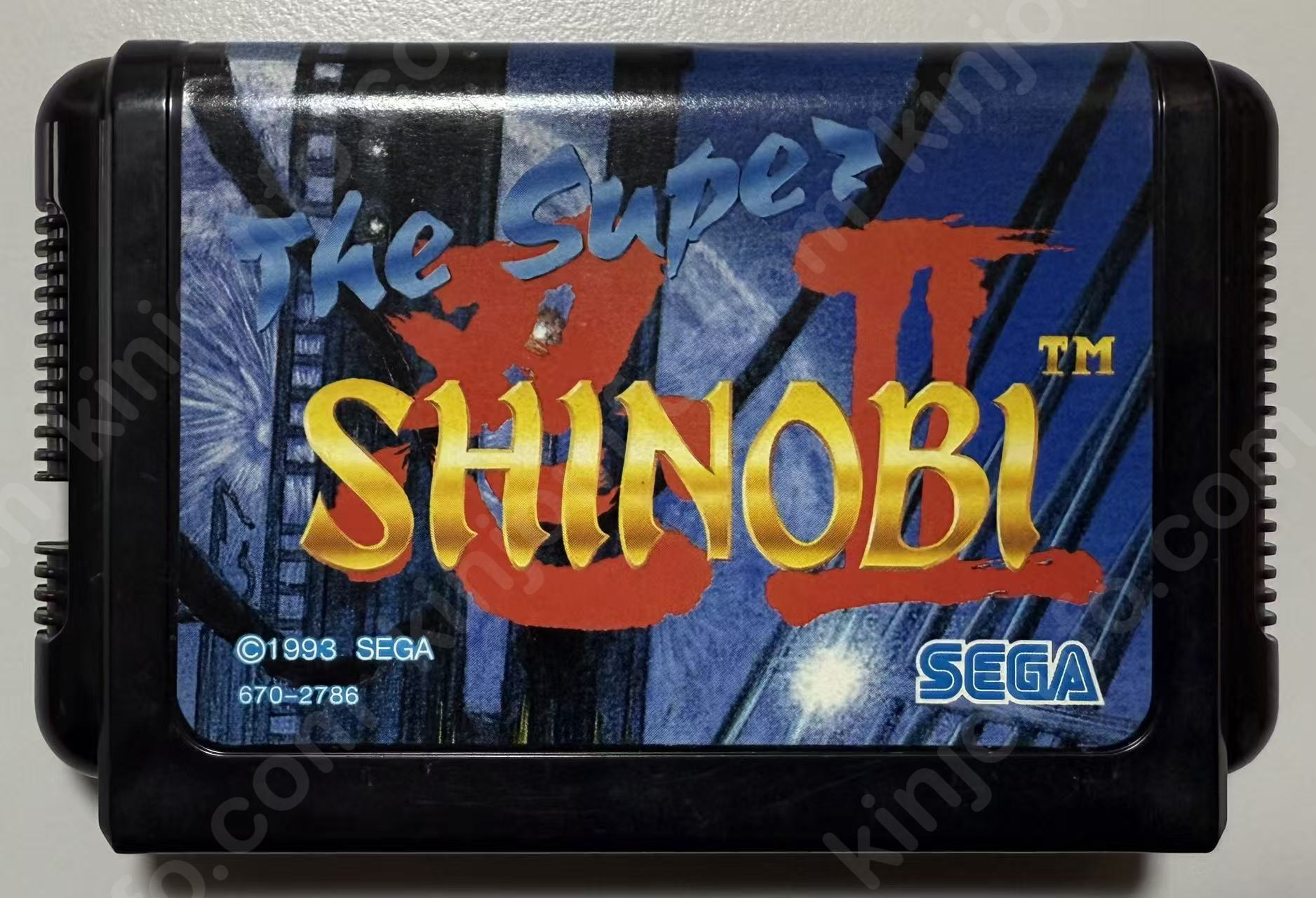 ザ・スーパー忍II（Shinobi III: Return of the Ninja Master）【中古美品・MD日本版】