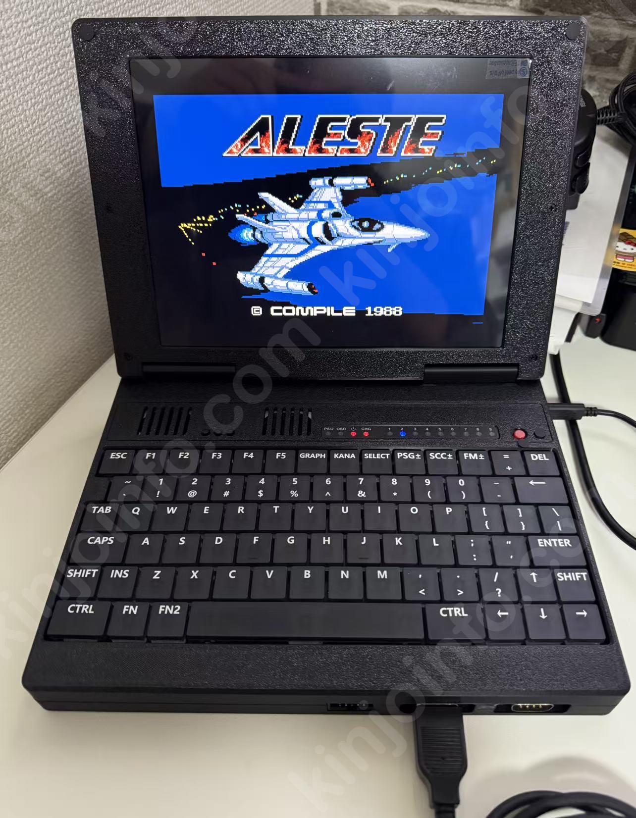 MSX2互換ミニノートOneChipBook、MSX2+規格準拠【新品未使用・MSX日本版】