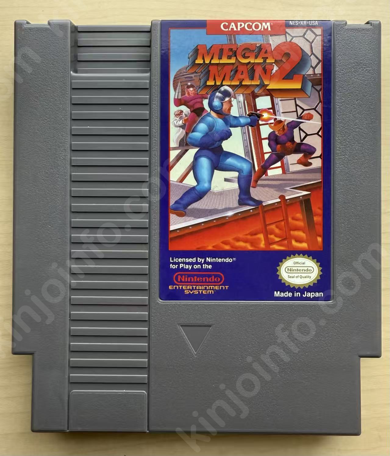 Mega Man 2（ロックマン2 Dr.ワイリーの謎）【中古美品・NES北米版】