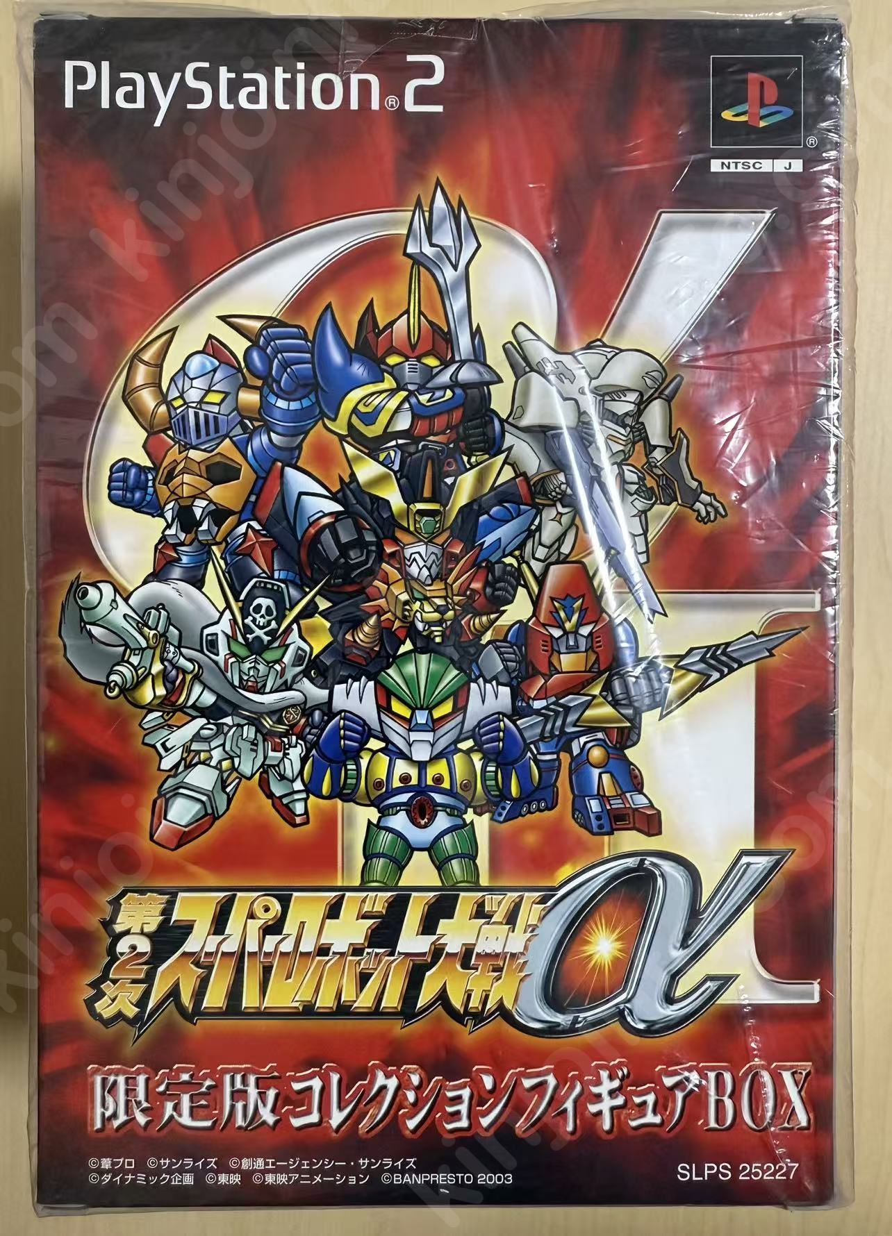 第2次スーパーロボット大戦α（2nd Super Robot Wars Alpha）【新品未開封・限定版・PS2日本版】