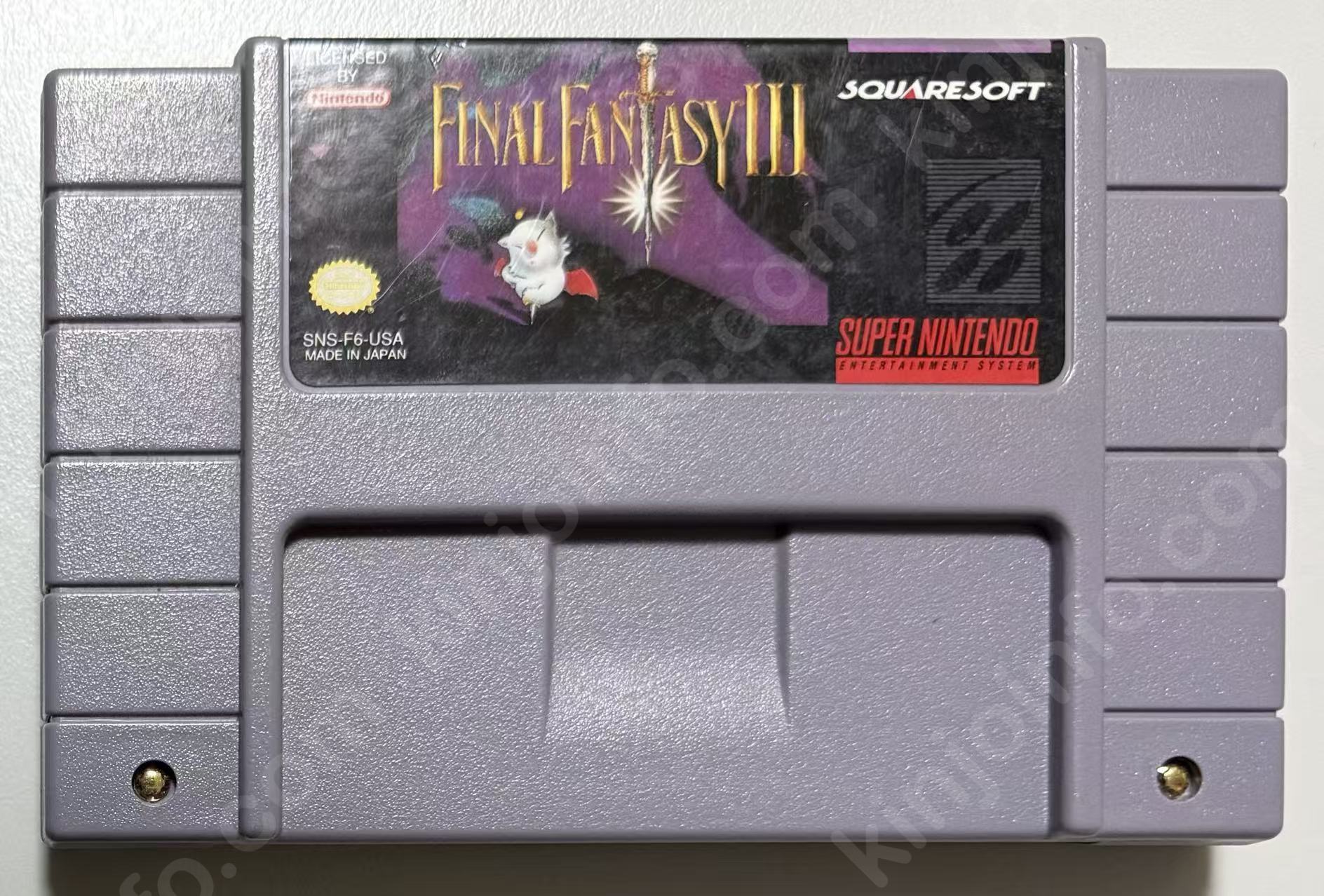 Final Fantasy III（ファイナルファンタジーIII）【中古美品・SNES北米版】