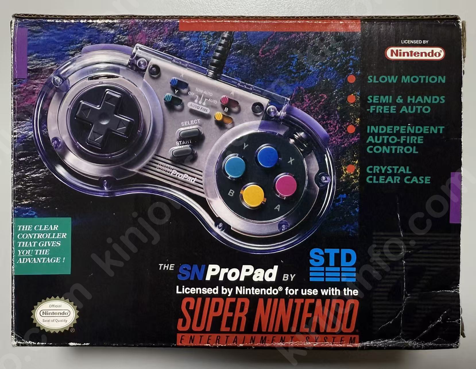 Super Nintendo SN ProPad（SNプロパッド）【新品未開封・SNES北米版周辺機器】