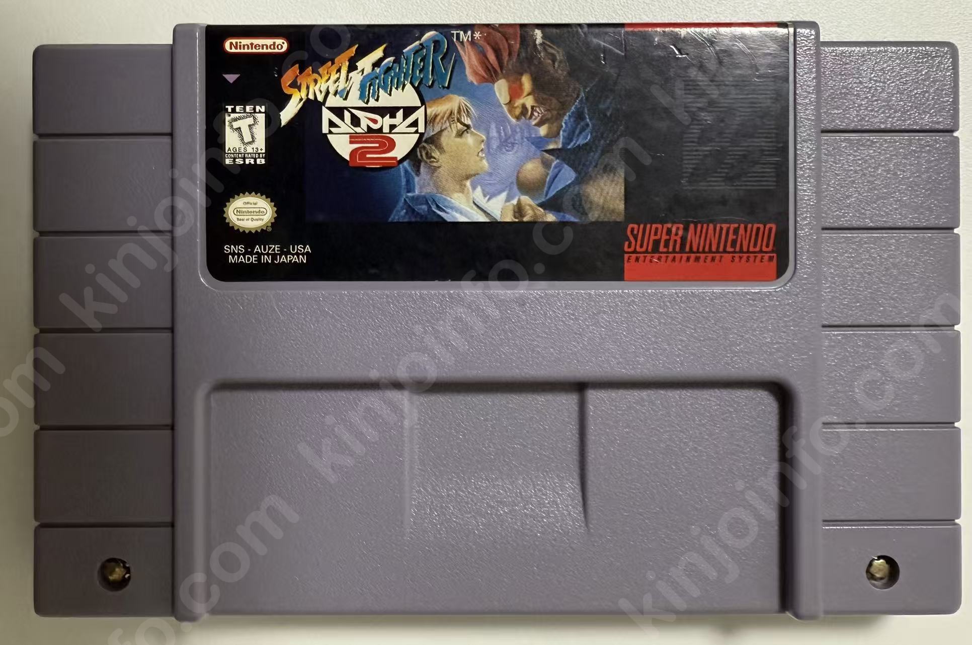 Street Fighter Alpha 2（ストリートファイターZERO2）【中古美品・SNES北米版】