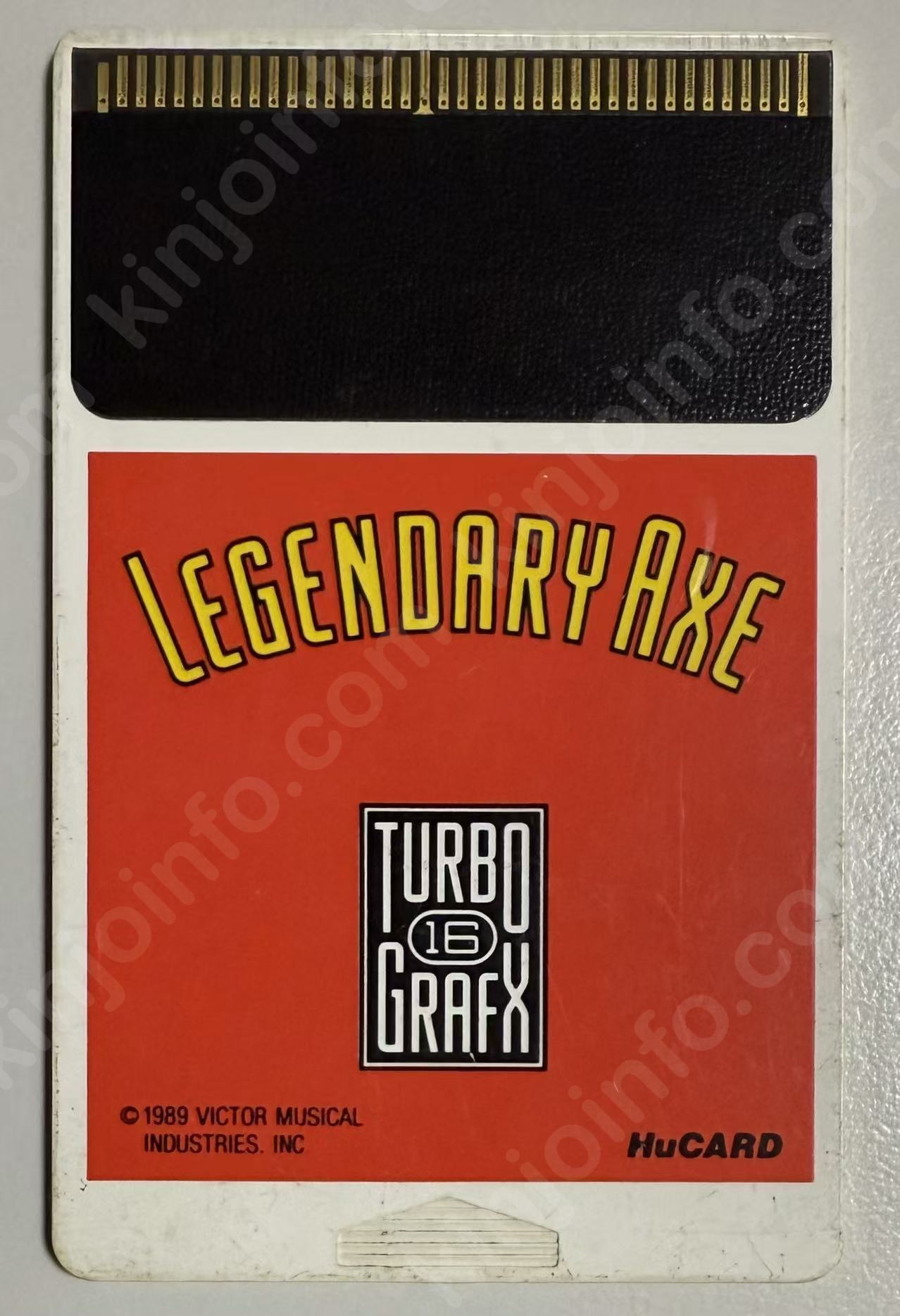 [The Legendary Axe]（魔境伝説）【中古美品・TurboGrafx-16北米版】