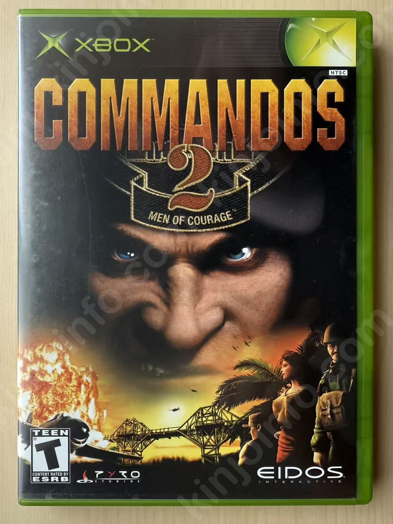 Commandos 2: Men of Courage（コマンドス2）【中古美品・Xbox日本版】
