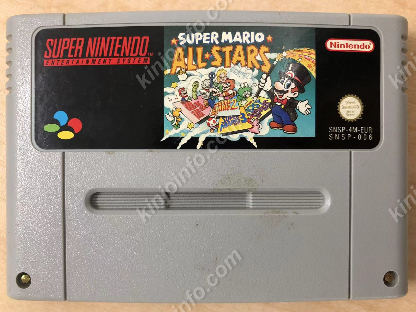 Super Mario All-Stars（スーパーマリオコレクション）【中古・SFC欧州版・PAL版】