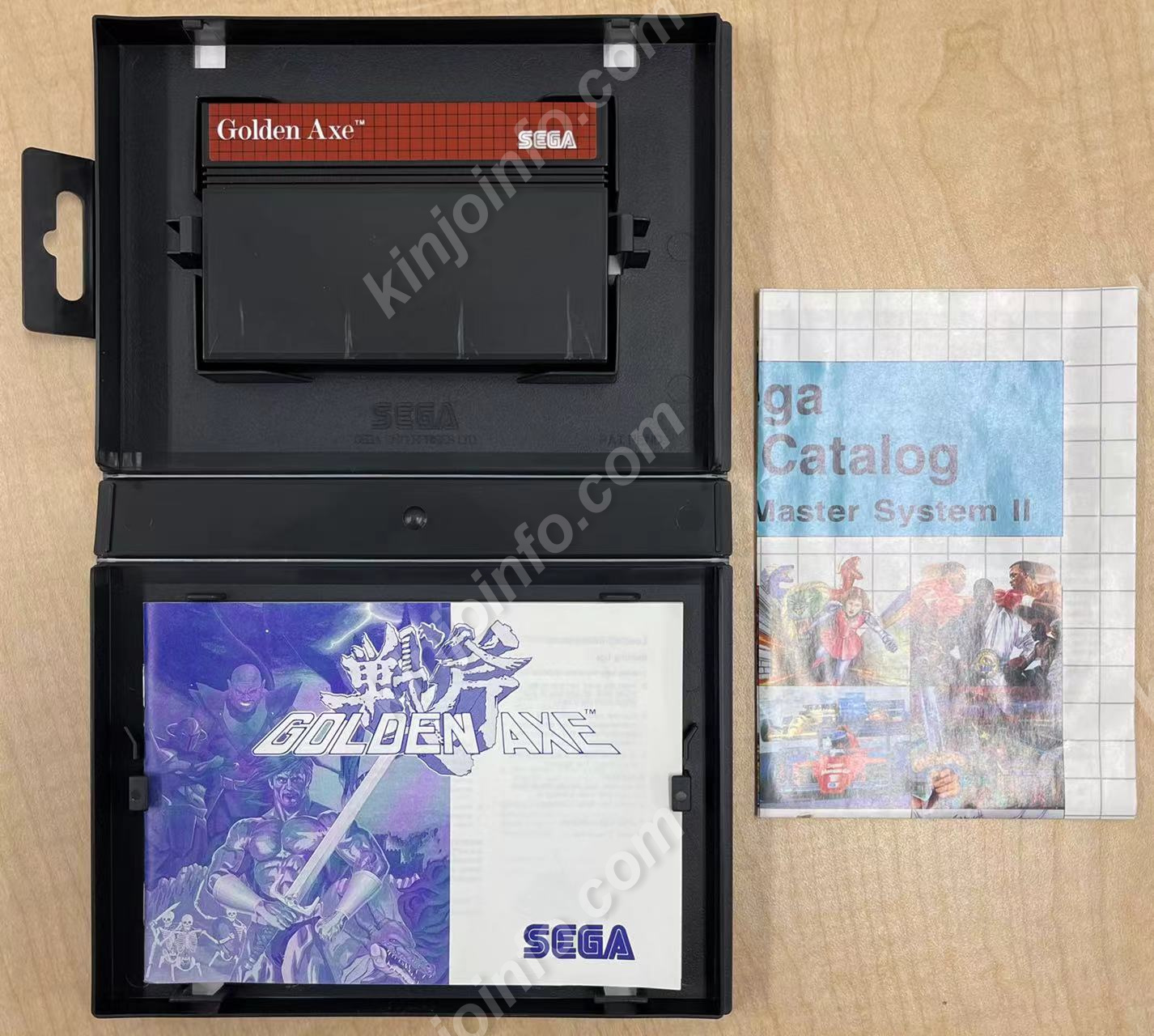 Golden Axe(ゴールデンアックス)【中古美品・SMS欧州版】 / kinjoinfo