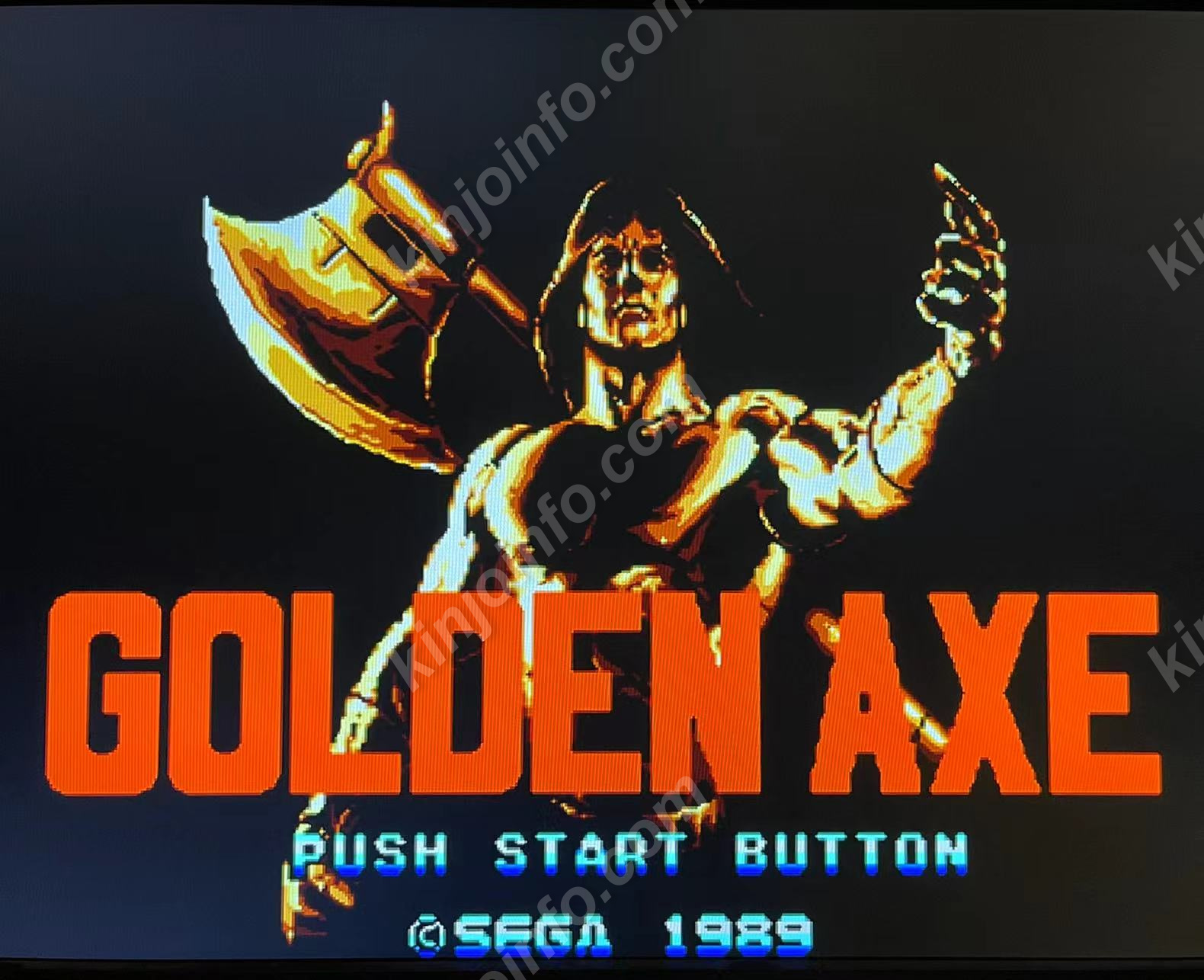Golden Axe(ゴールデンアックス)【中古美品・SMS欧州版】 / kinjoinfo