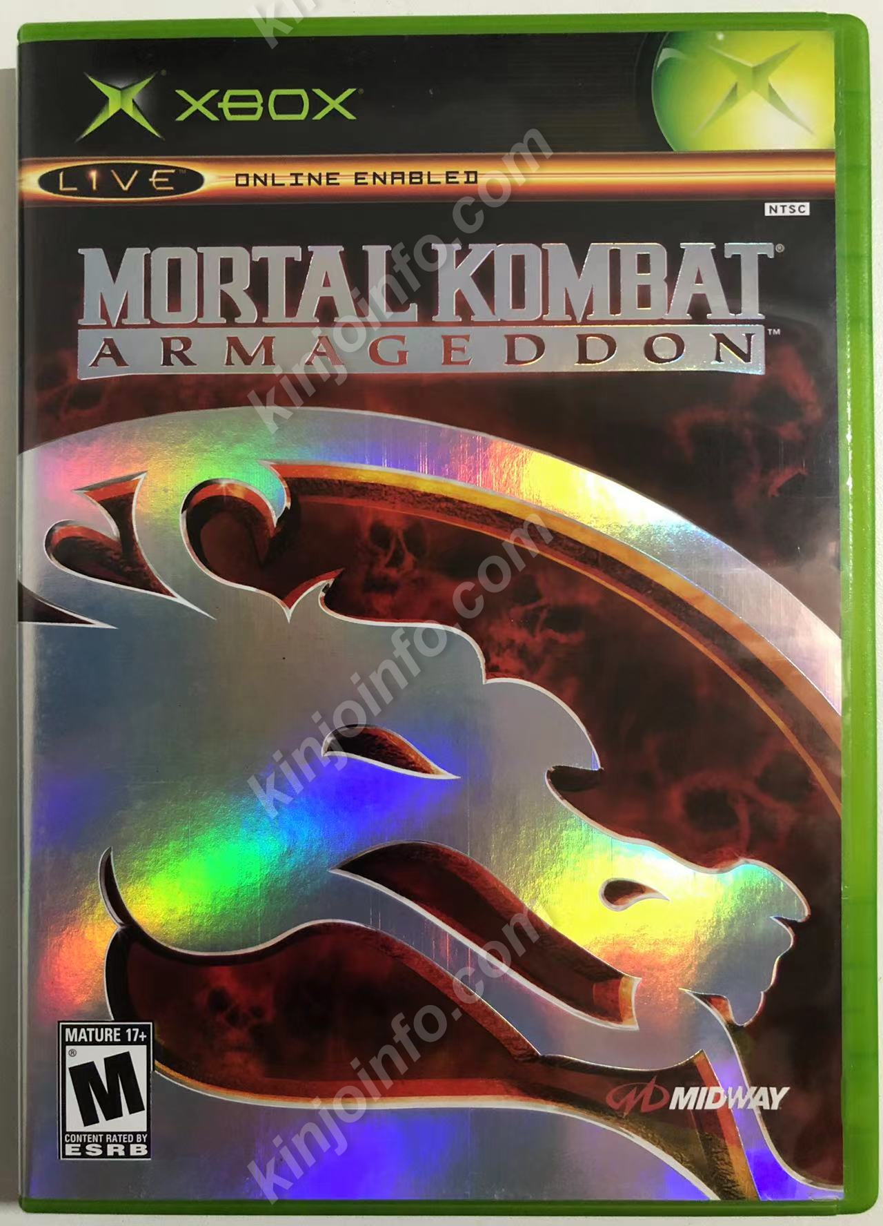 Mortal Kombat：Armageddon（モータルコンバット：ハルマゲドン）【中古美品・xbox北米版】