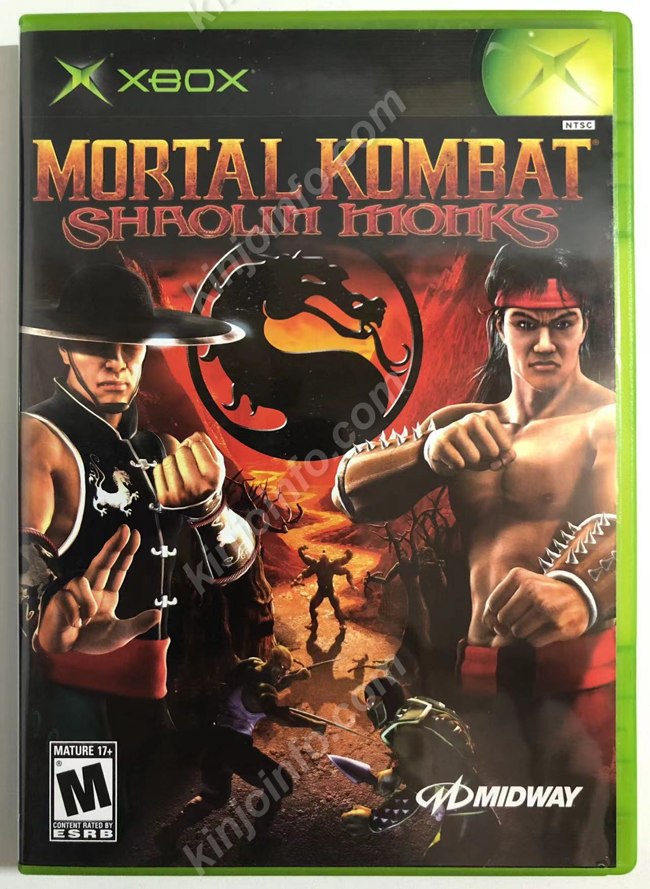 Mortal Kombat：Shaolin Monks【中古美品・xbox北米版】