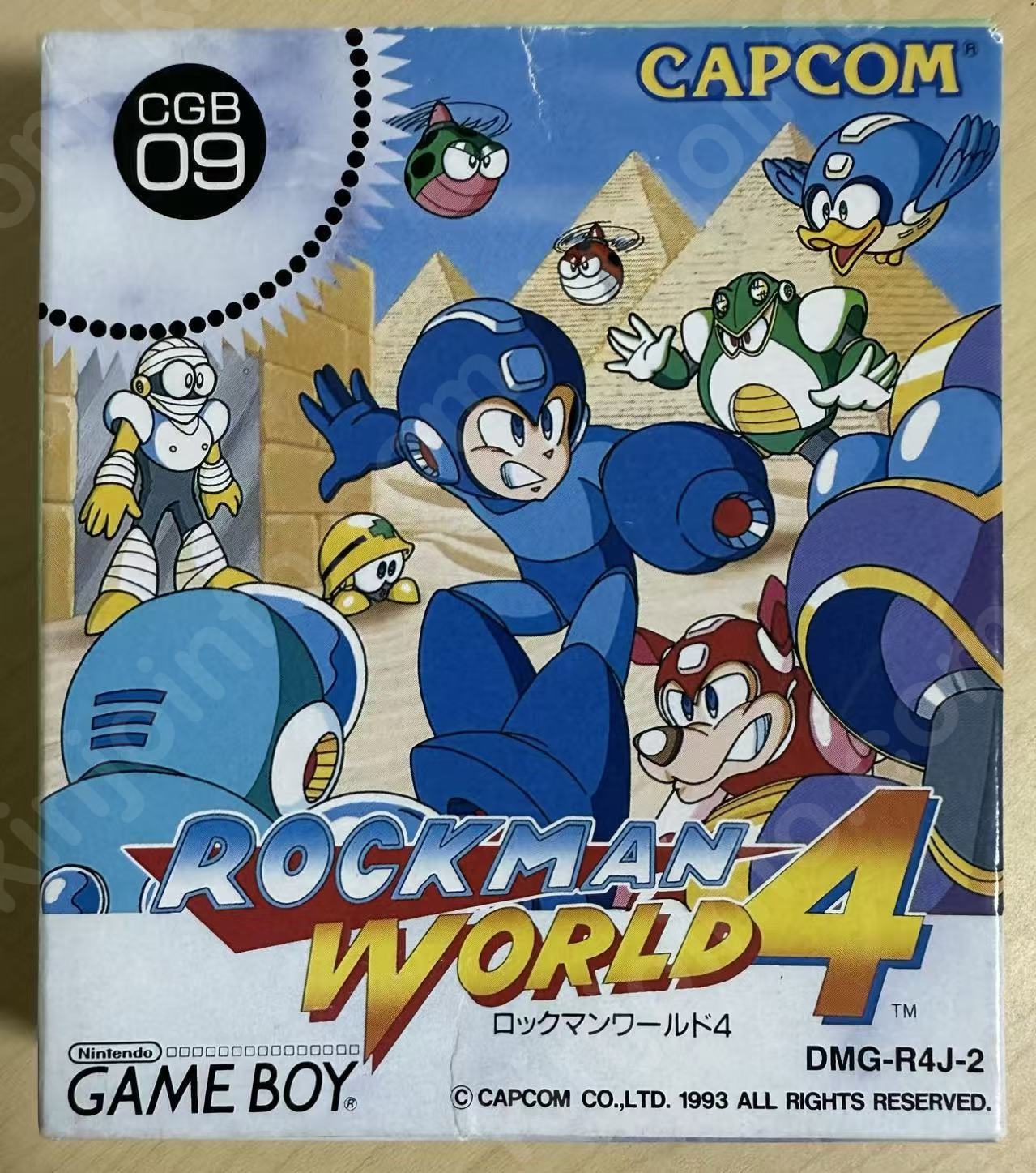 ロックマンワールド4（Mega Man IV）【中古美品・GB日本版】