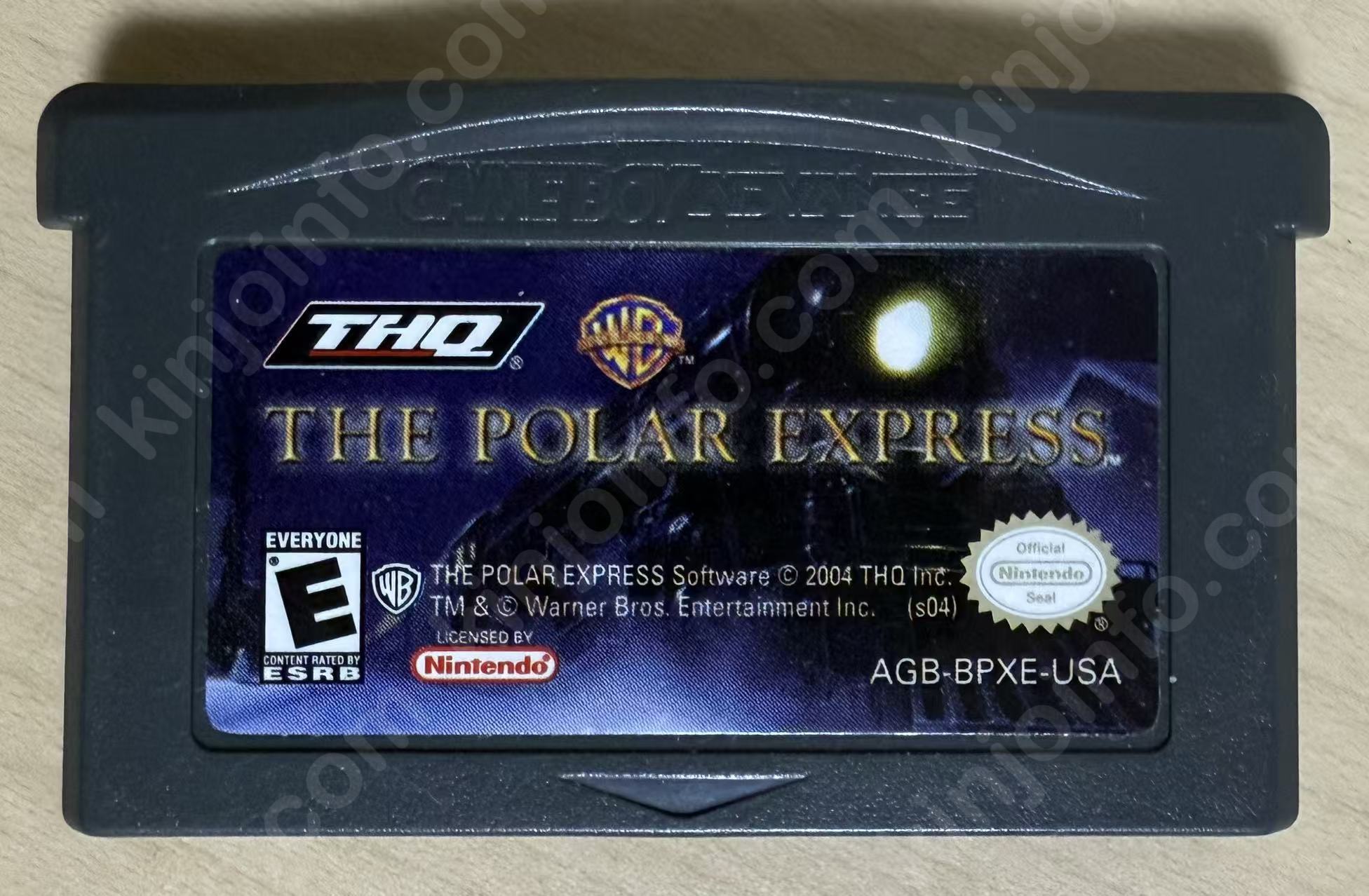 The Polar Express（ポーラー・エクスプレス）【中古美品・GBA北米版】