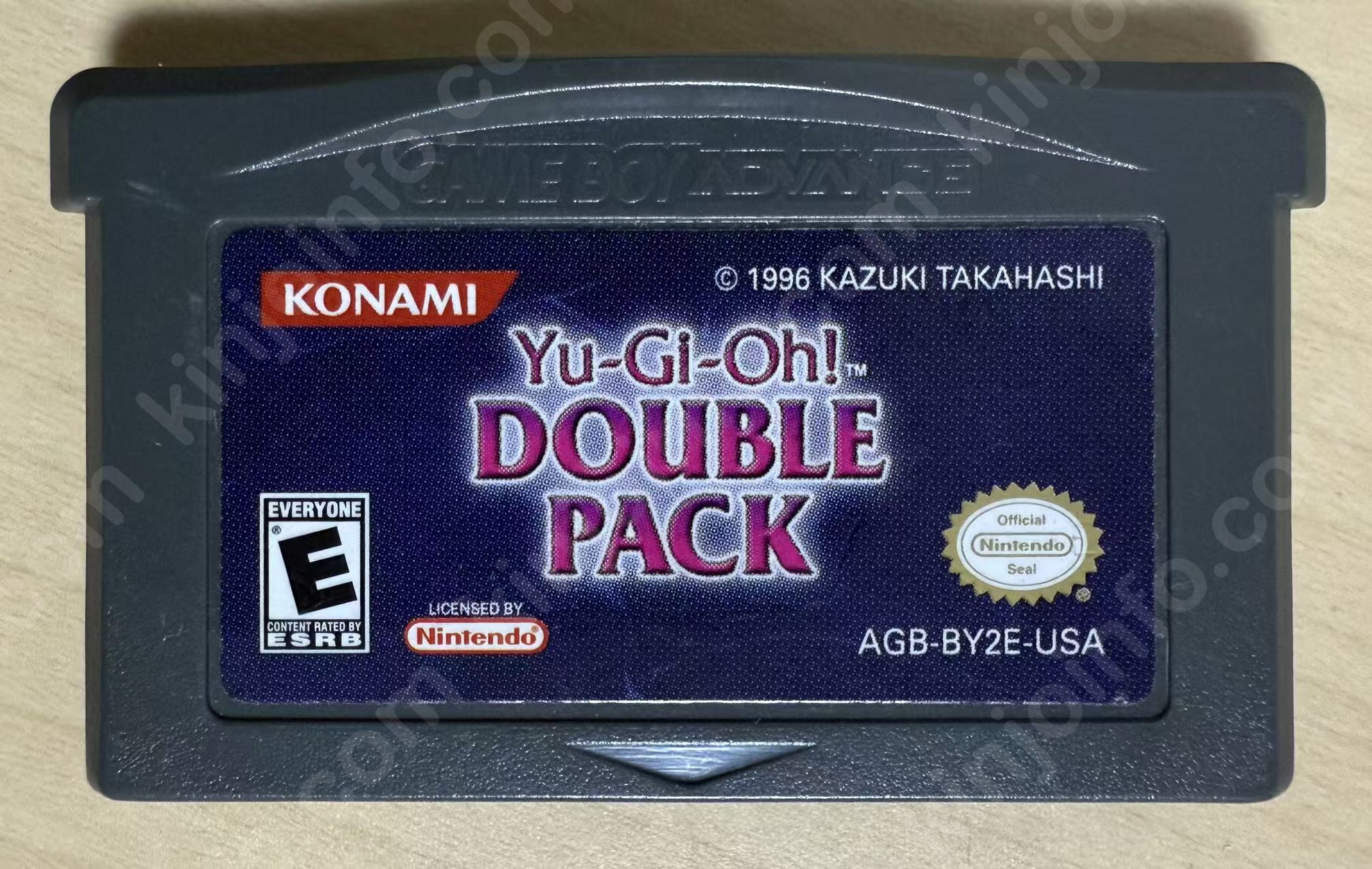 Yu-Gi-Oh! Double Pack（遊戯王 ダブルパック）【中古美品・GBA北米版】