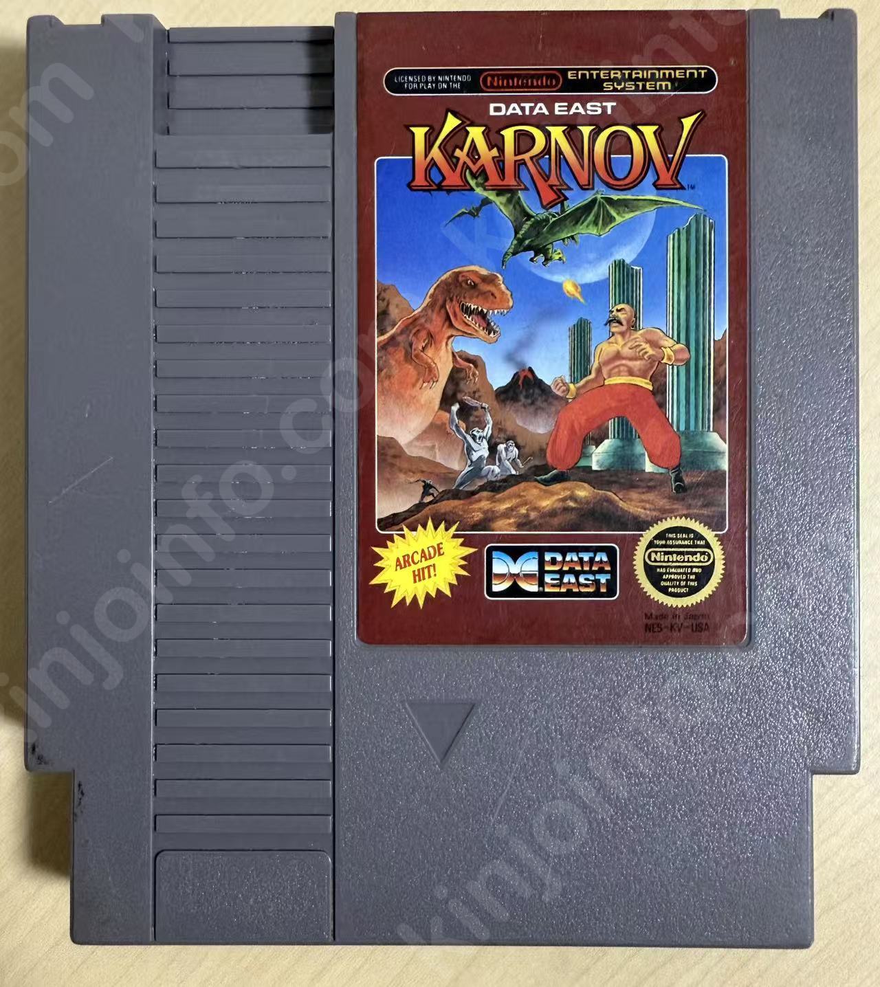Karnov（カルノフ）【中古美品・NES北米版】