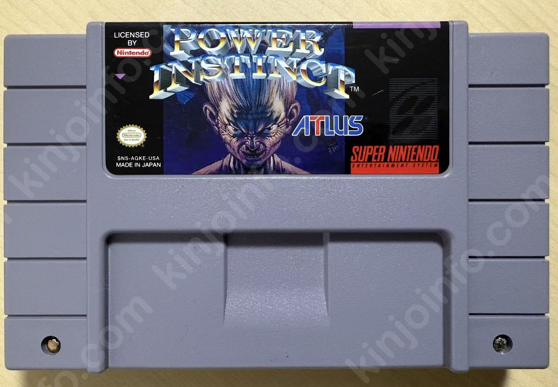 Power Instinct（豪血寺一族）【中古美品・SNES北米版】