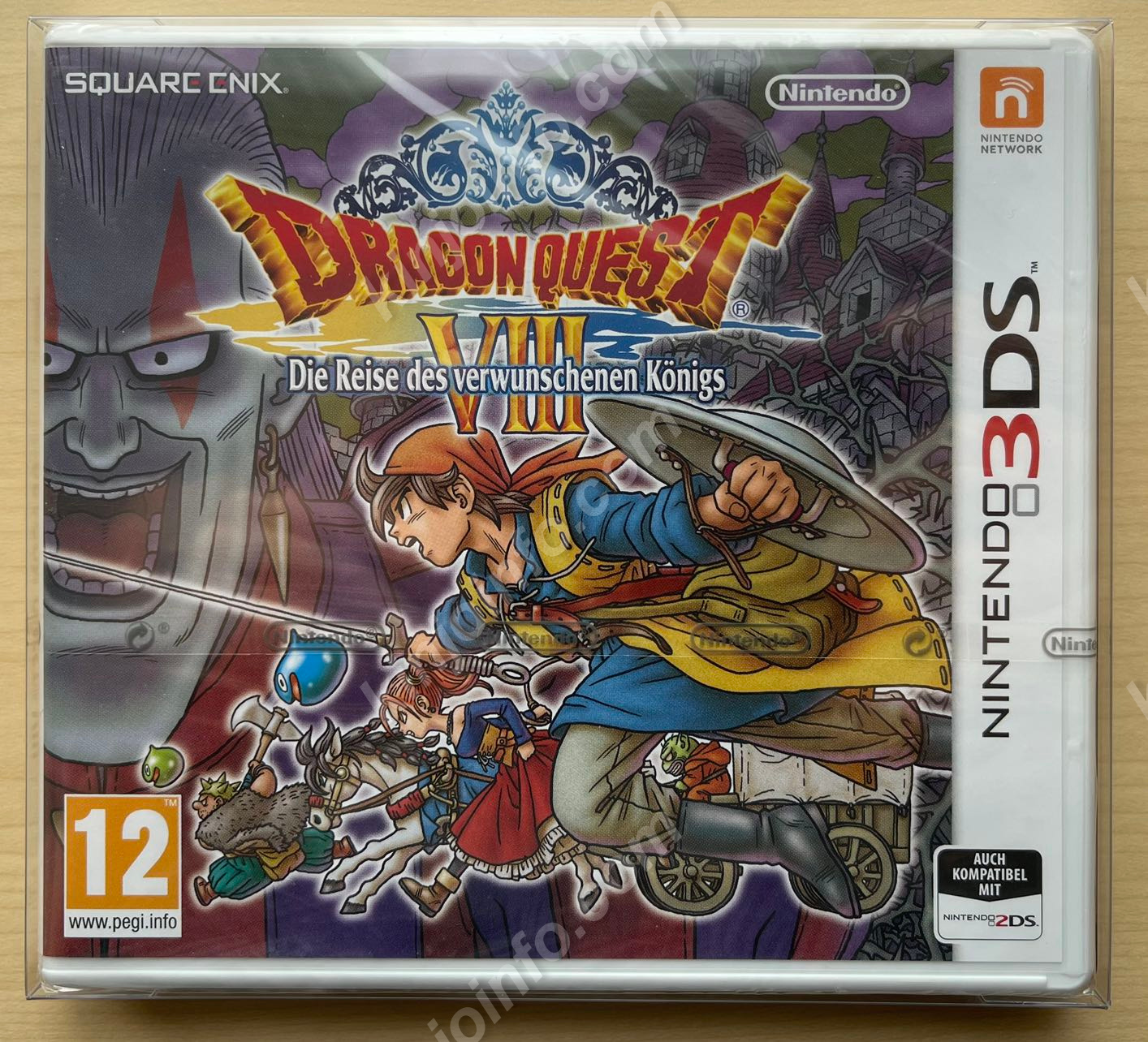 Dragon Quest VIII: Journey of the Cursed King【新品未開封・3DS欧州版】