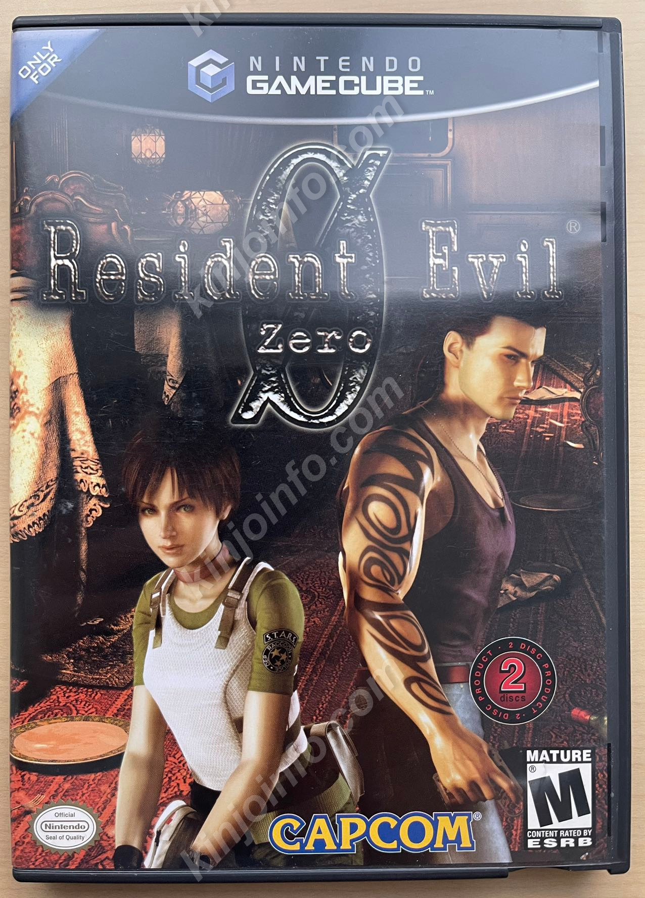 Resident Evil 0（バイオハザード0）【中古美品・GC北米版】