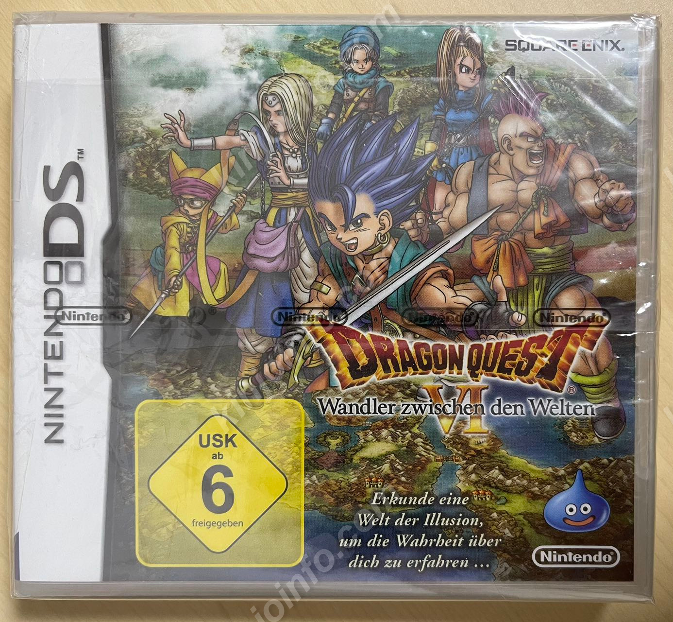 Dragon Quest VI: Wandler zwischen den Welten（ドラゴンクエストVI 幻の大地）【新品未開封・DS欧州版】