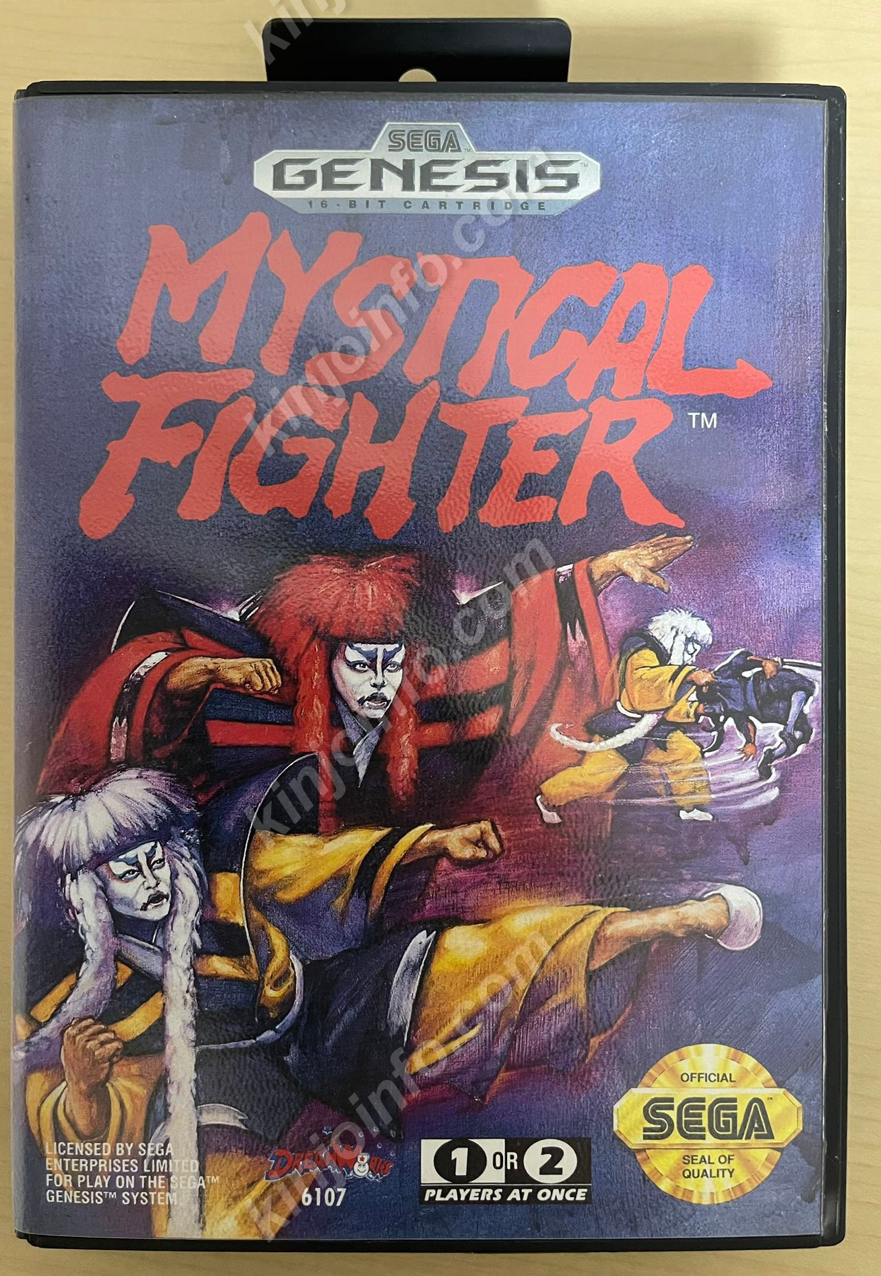 mystical Fighter（魔王連獅子）【中古美品・Genesis北米版】