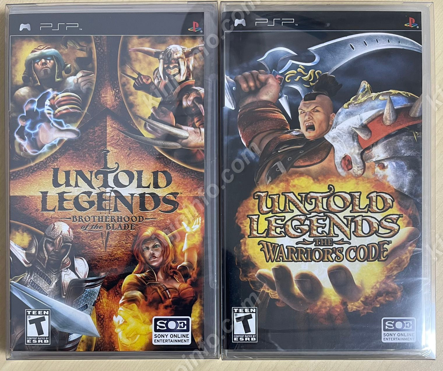 Untold Legends２作品【新品未開封・PSP北米版】