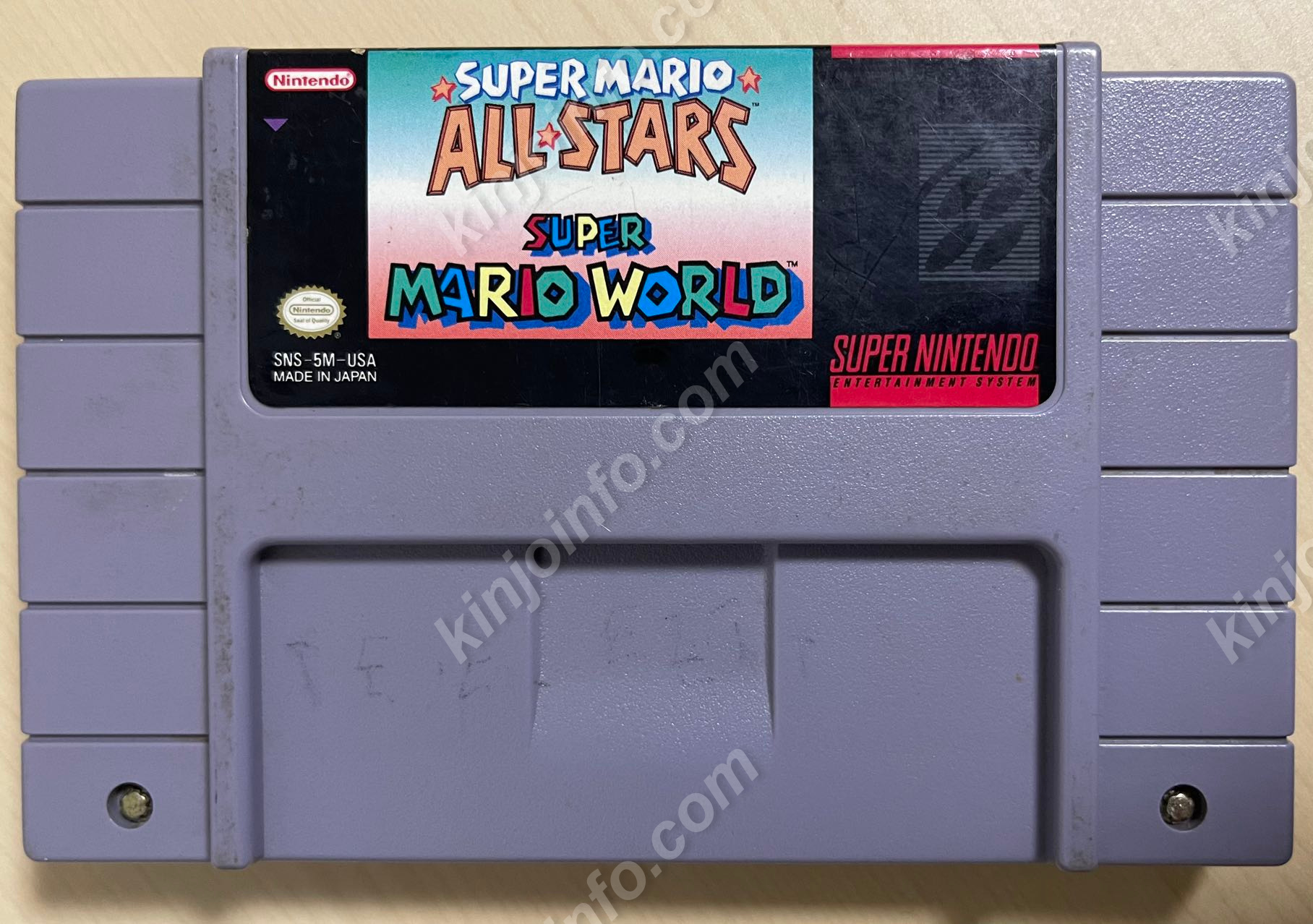 Super Mario All-Stars & Super Mario World【中古・SNES北米版】