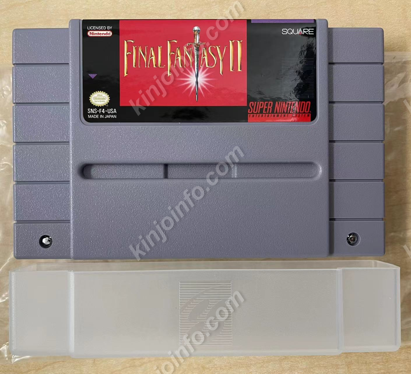 Final Fantasy II【中古美品・完品・SNES北米版】 / kinjoinfo