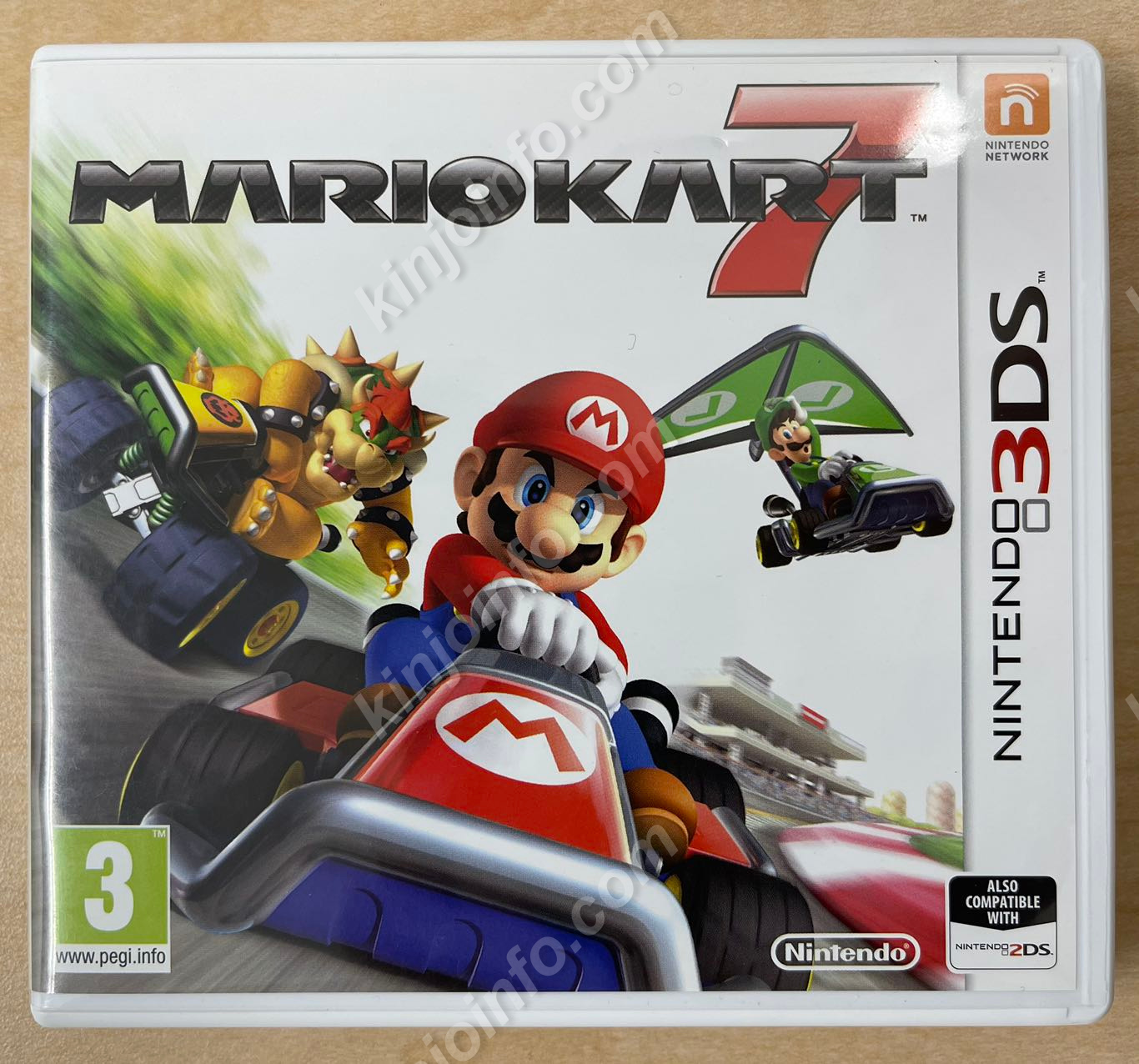 Mario Kart 7（マリオカート7）【中古美品・3DS欧州版】