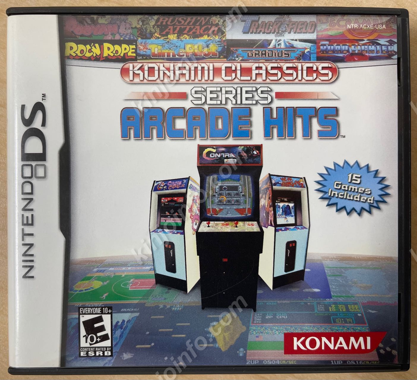 Konami Classics Series: Arcade Hits【中古美品・DS北米版】 / kinjoinfo