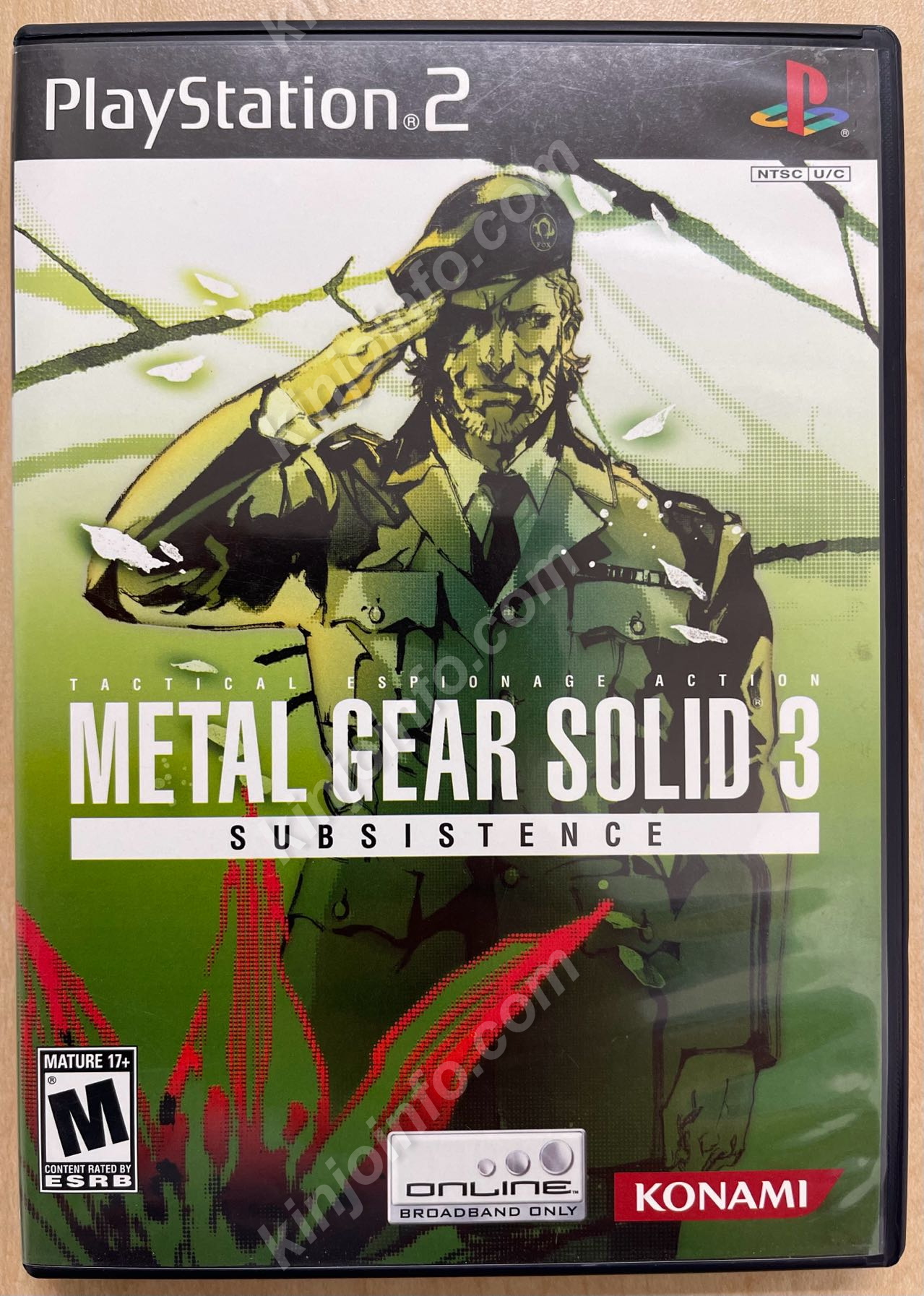 METAL GEAR SOLID（メタルギアソリッド）【美品・PS北米版】-