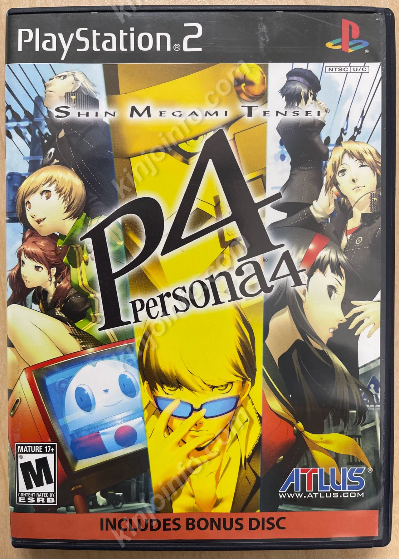 Persona4（ペルソナ4）【中古・PS2北米版】