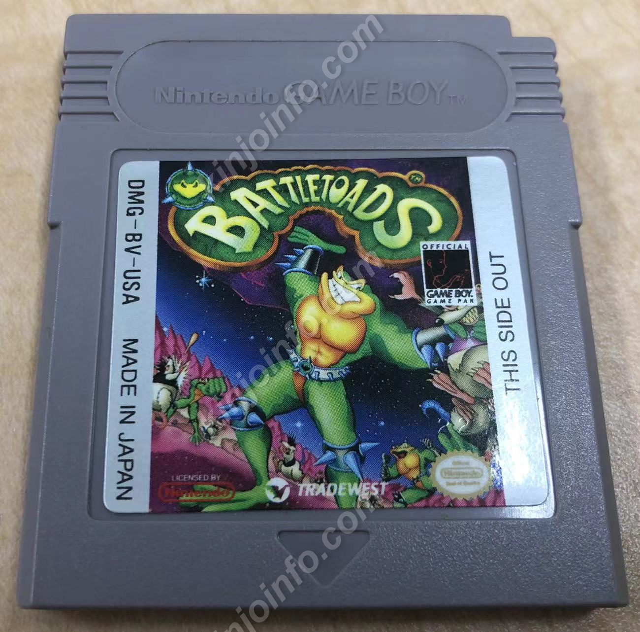 Battle Toads（バトルトード）【中古・GB北米版】 / kinjoinfo