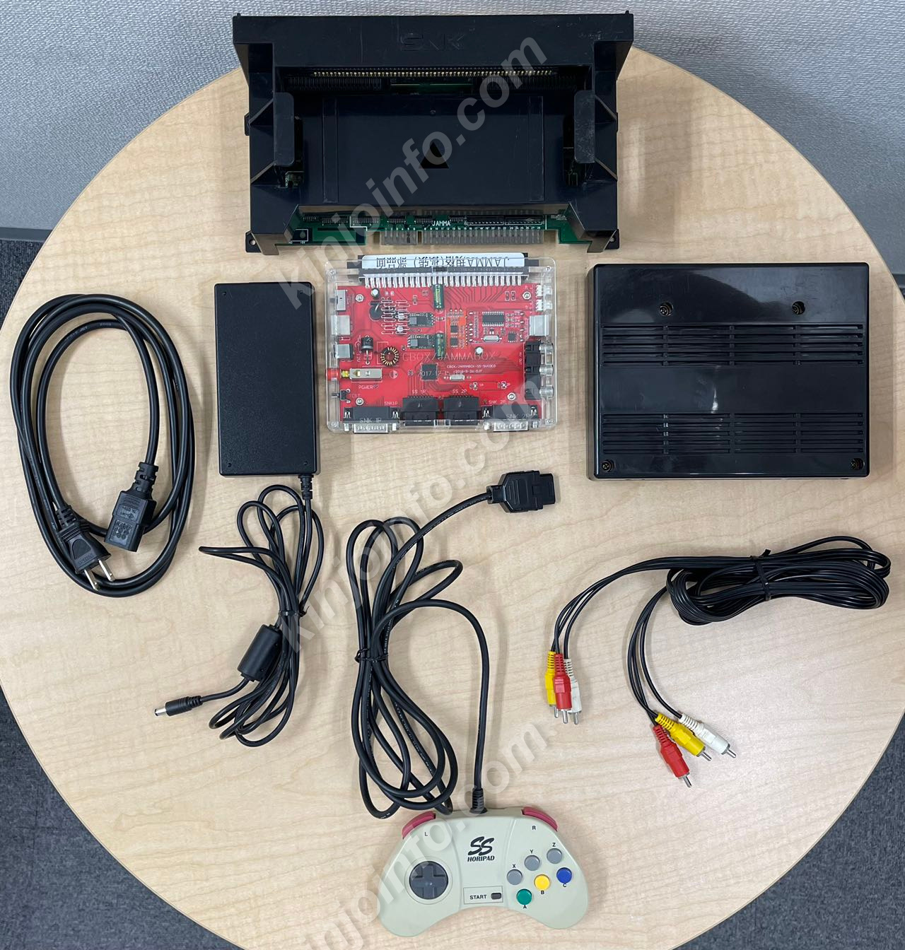 MVSアーケード基板本体一式セット（CBOX+MV-1Bマザーボード）新品＋-