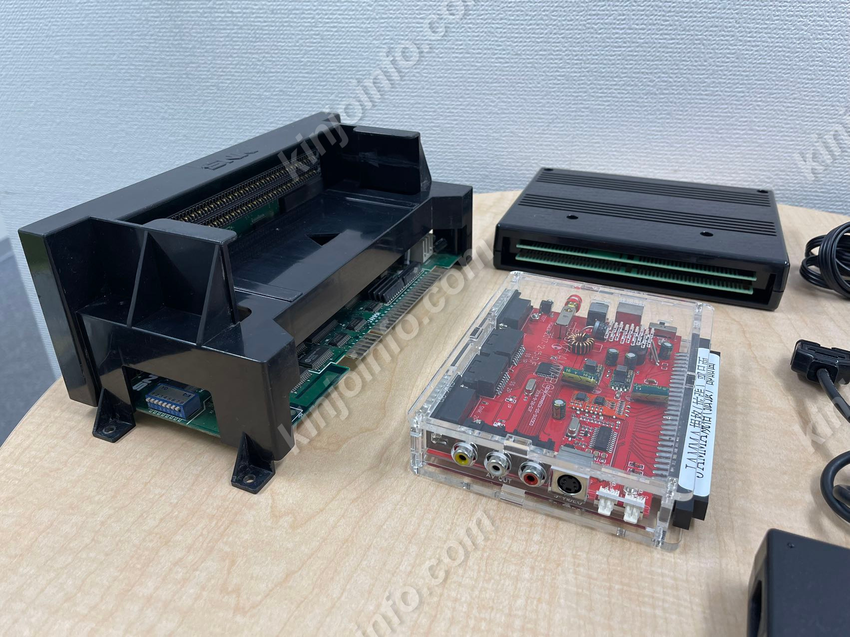 MVSアーケード基板本体一式セット（CBOX/JAMMA BOX + MV-1Bマザーボード）【新品＋中古】 / kinjoinfo