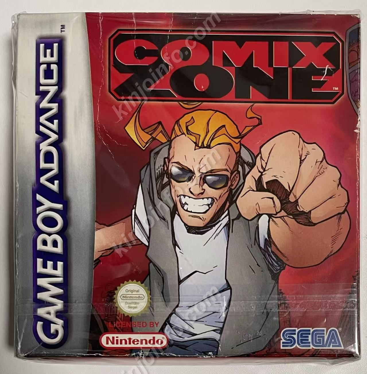 Comix Zone（コミックスゾーン）【中古・完品・GBA欧州版】
