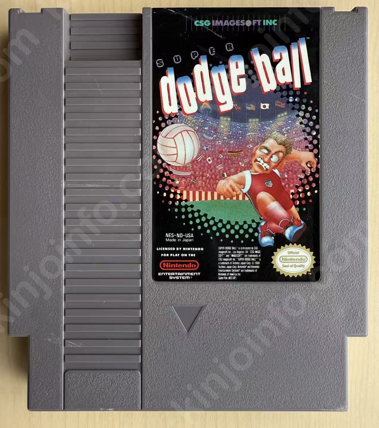 Super Dodge Ball (くにおくんのドッジボール部)【中古美品・NES北米版】