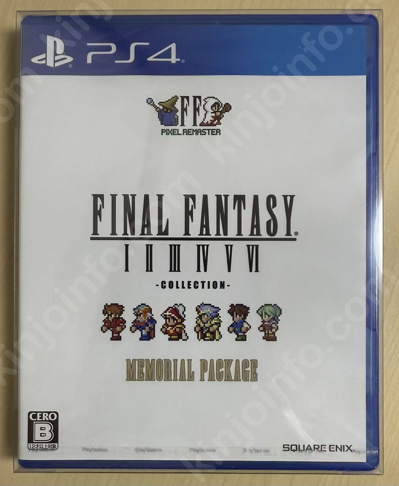 ファイナルファンタジーI-VI コレクション メモリアルパッケージ (FINAL FANTASY I-VI Collection Memorial Package)【新品未開封・PS4日本版】