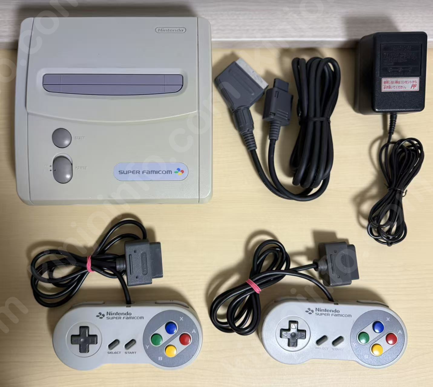 SFC ジュニア 本体一式（RGB出力対応改造済）【中古美品・SFC日本版】