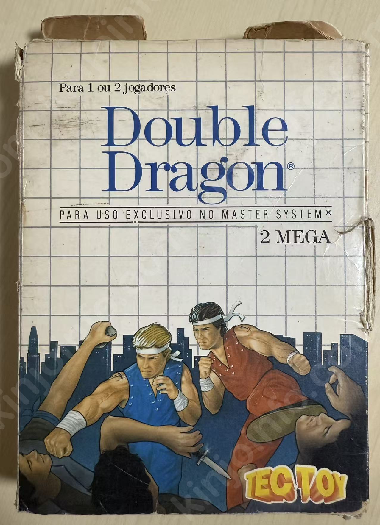 ダブルドラゴン (Double Dragon)【中古良品・SMSブラジル版】
