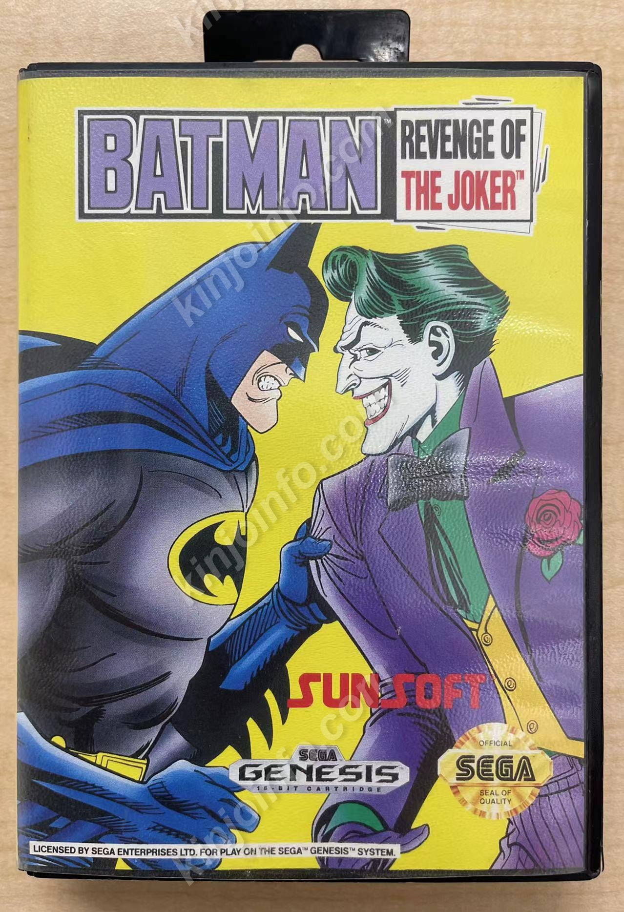 Batman：Return of the Joker【中古・Genesis版・MD北米版】