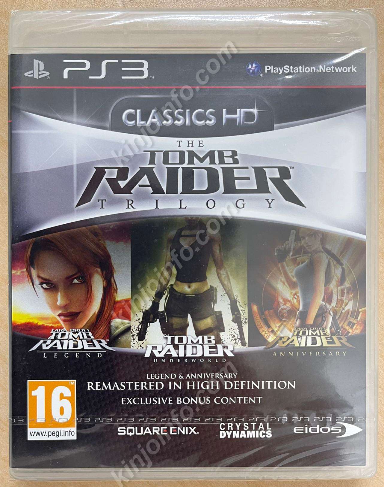 正規品質保証】 Tomb LARA Raider CROFT Trilogy【新品未開封・PS3欧州