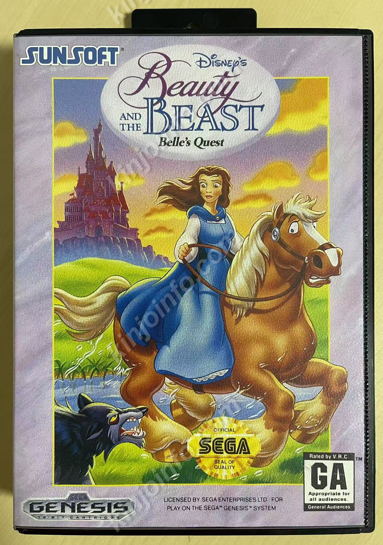 Beauty and the Beast: Roar of the Beast（美女と野獣）【中古美品・Genesis北米版】