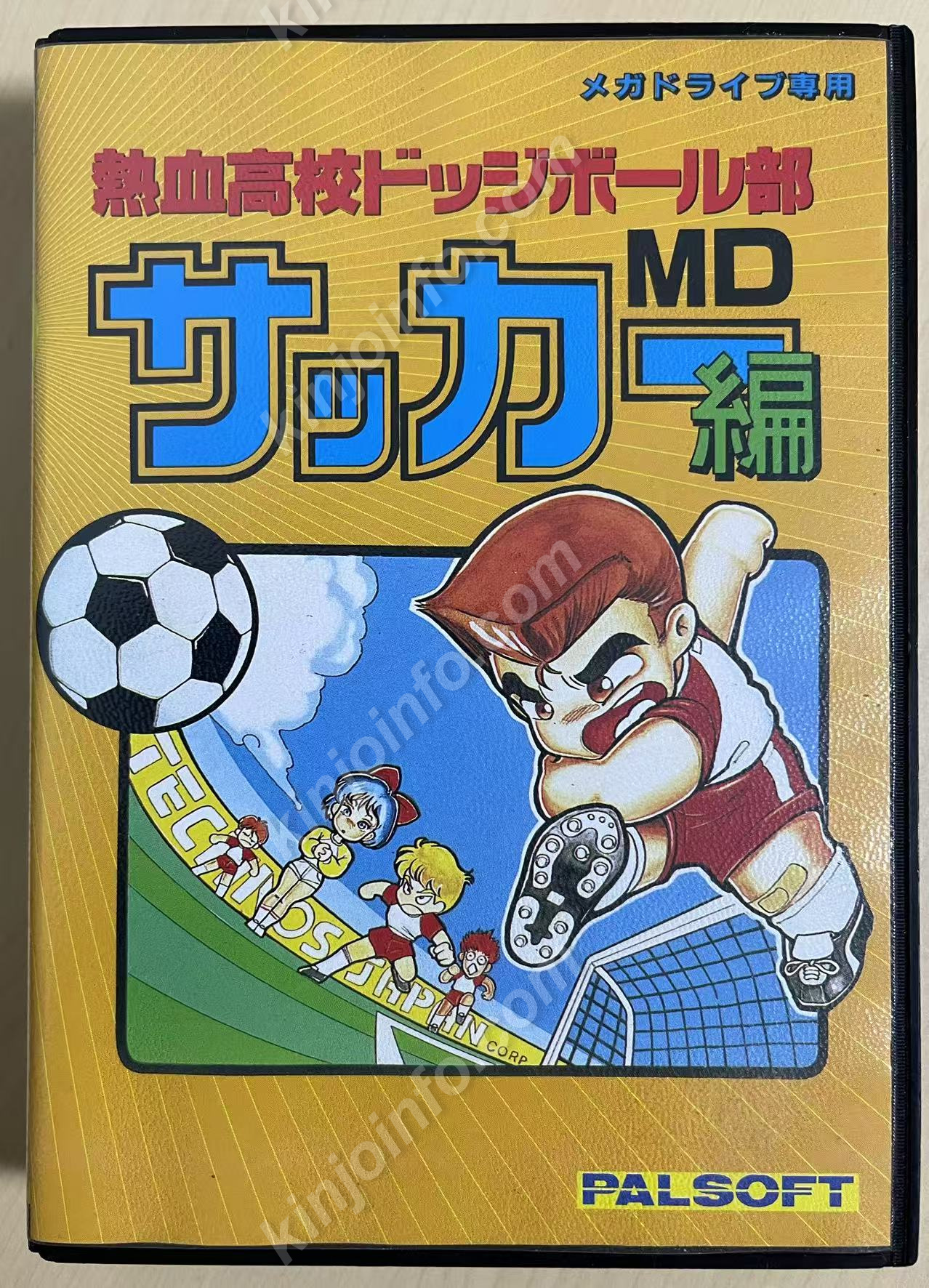 熱血高校ドッジボール部 サッカー編（Nekketsu High School Dodgeball Club: Soccer Edition）【中古美品・MD日本版】